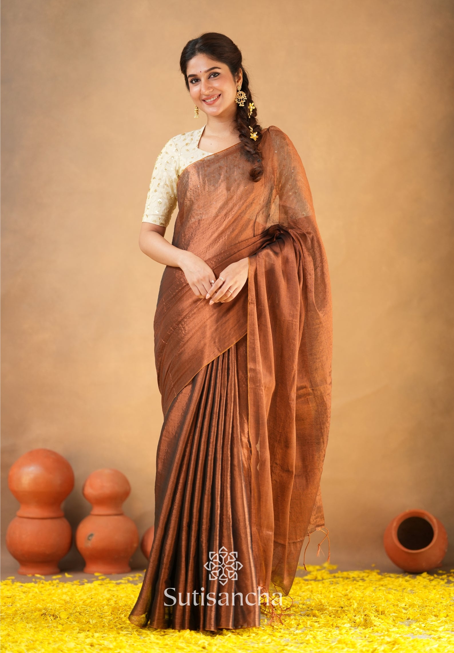 Beads Bloom Tissue Elegance