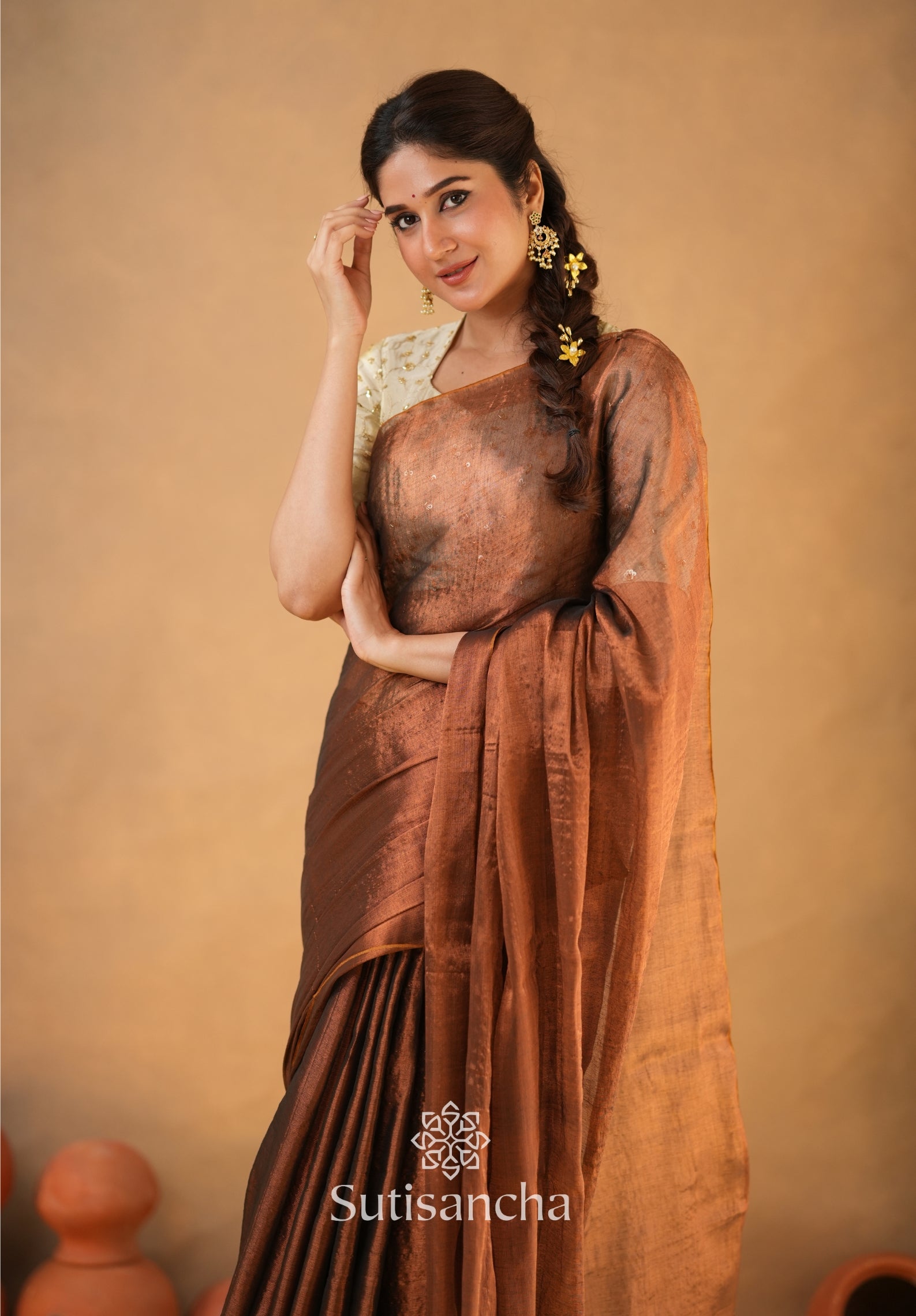 Beads Bloom Tissue Elegance