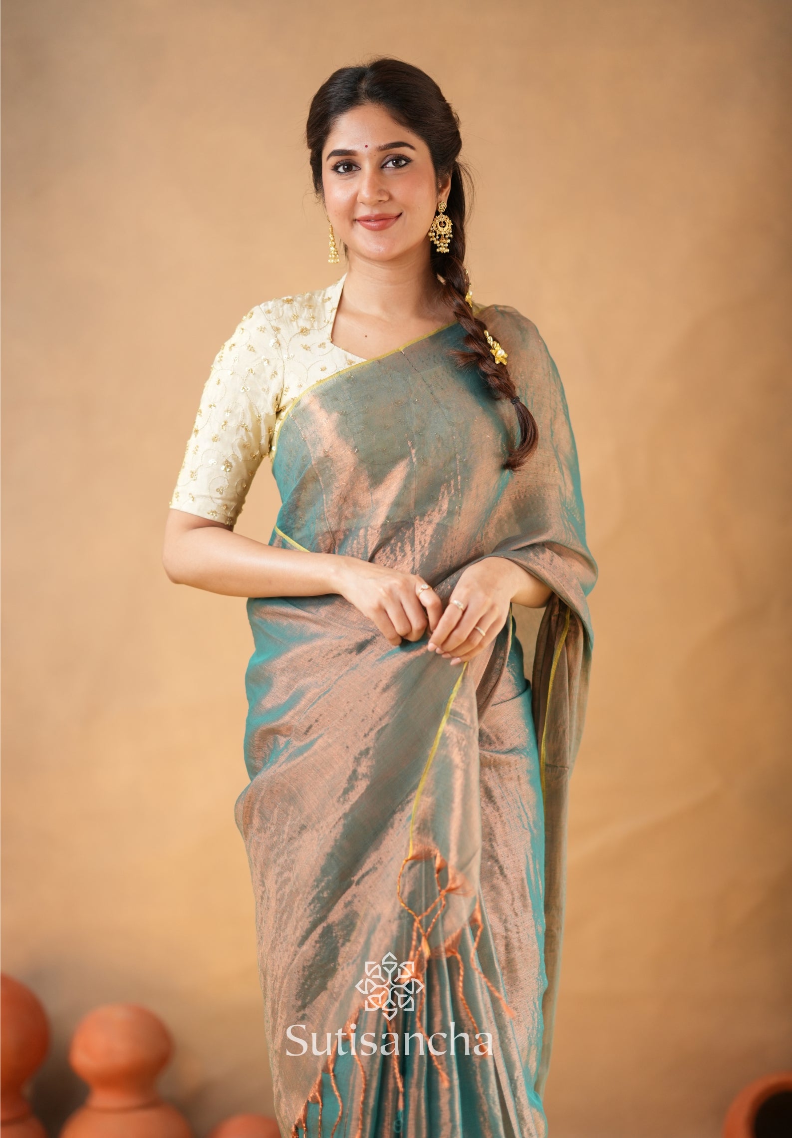 Beads Bloom Tissue Elegance