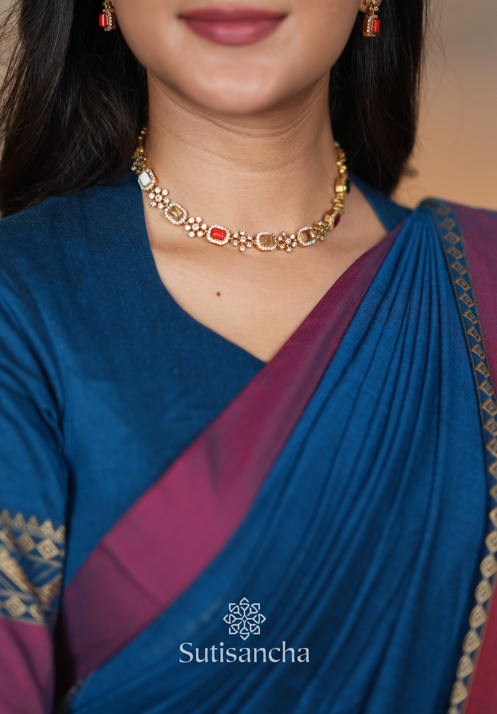 The Weaver's Touch: Pure Bengal Cotton Saree with Timeless Appeal