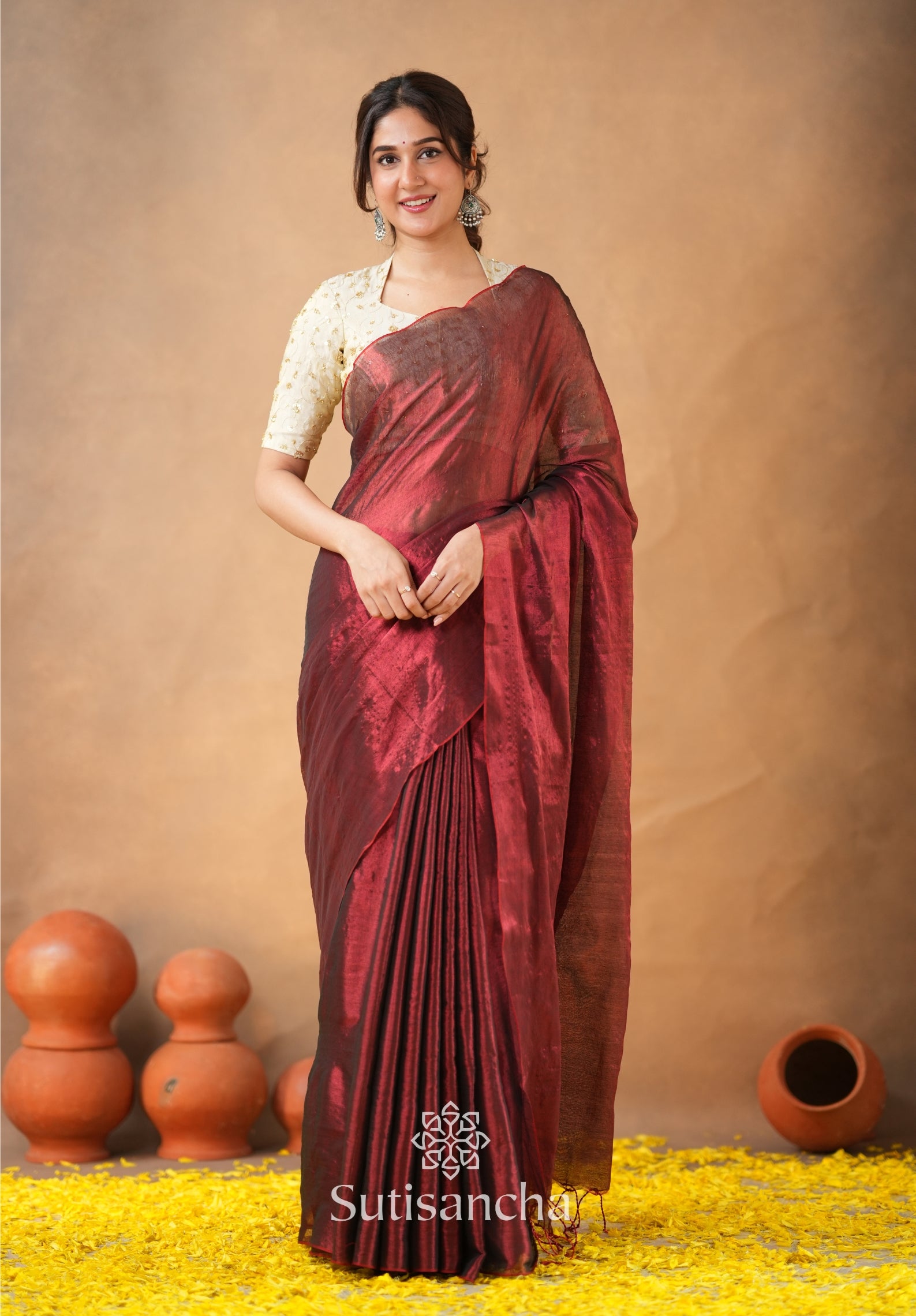 Beads Bloom Tissue Elegance