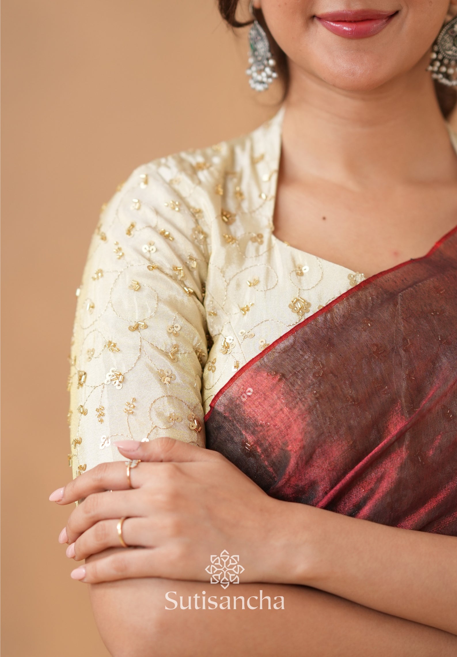 Beads Bloom Tissue Elegance