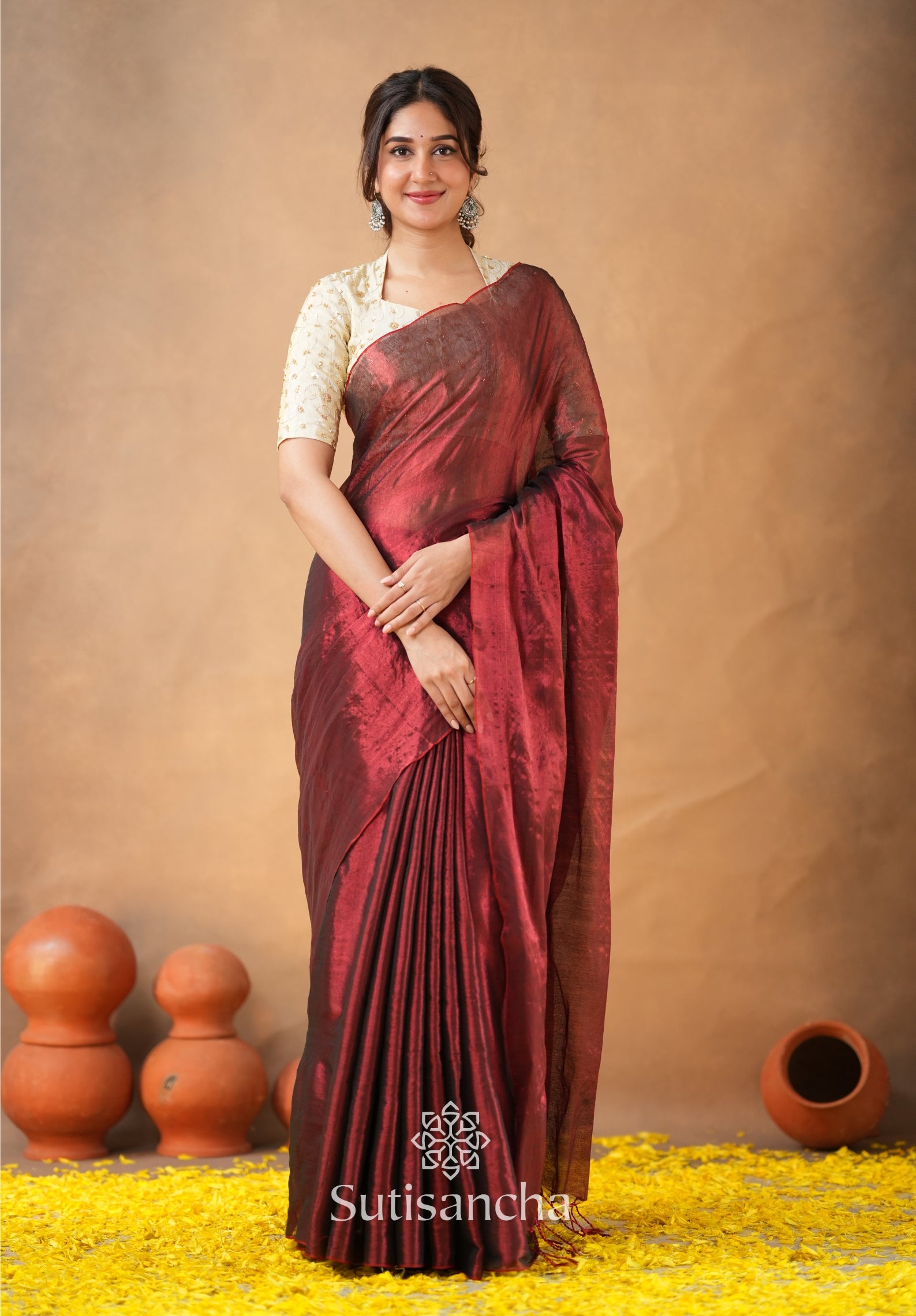 Beads Bloom Tissue Elegance