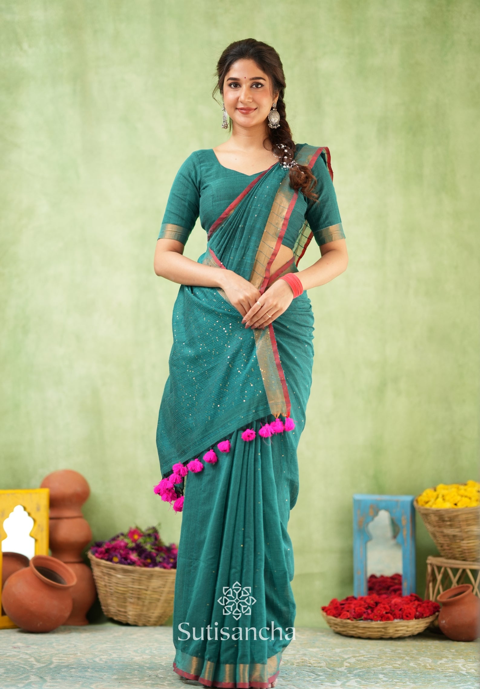 Sitaara Mul: Handwoven Sequin Elegance