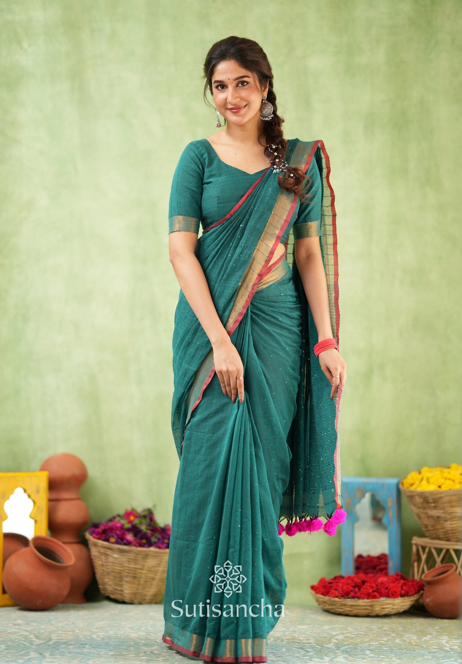 Sitaara Mul: Handwoven Sequin Elegance