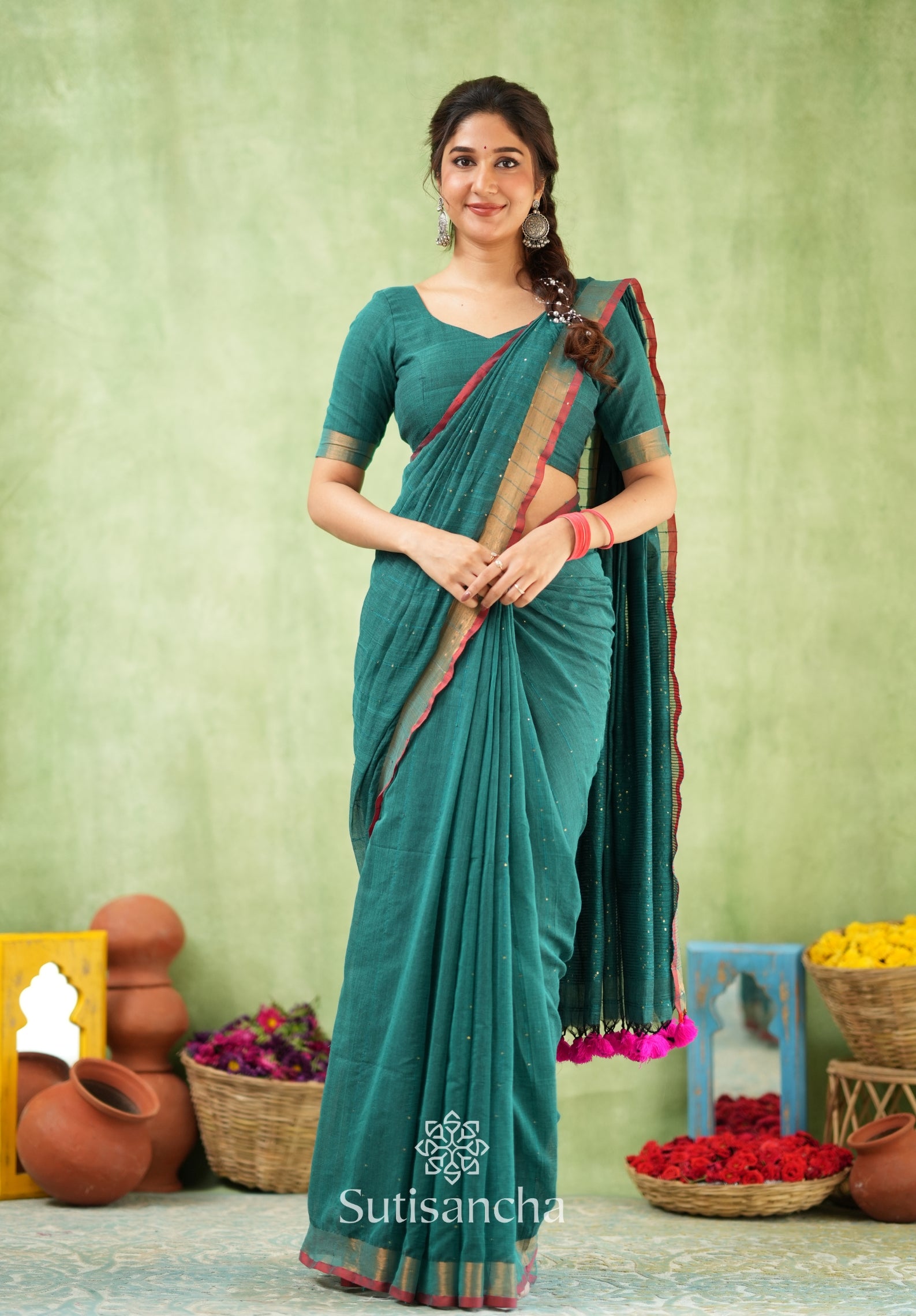 Sitaara Mul: Handwoven Sequin Elegance