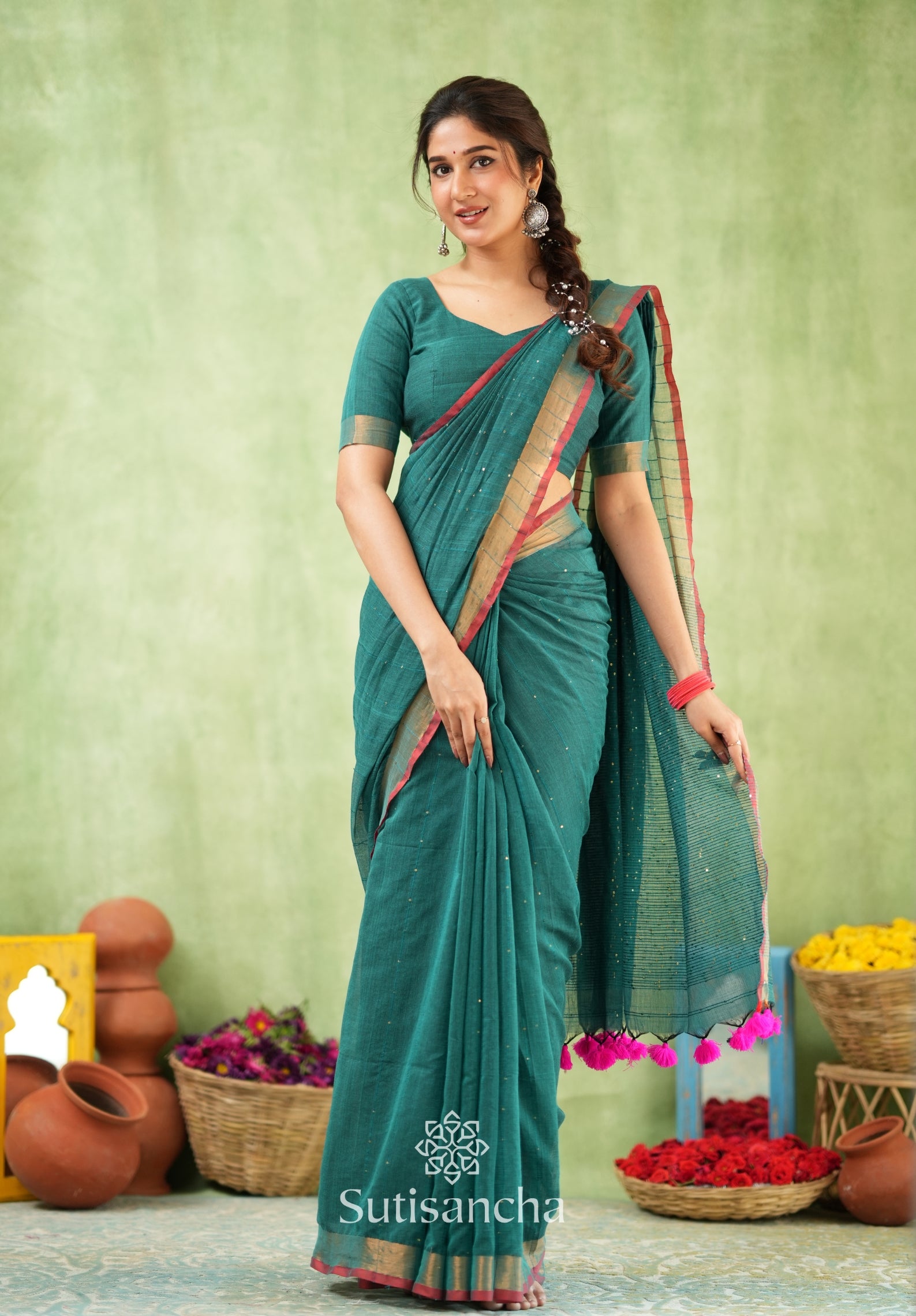 Sitaara Mul: Handwoven Sequin Elegance