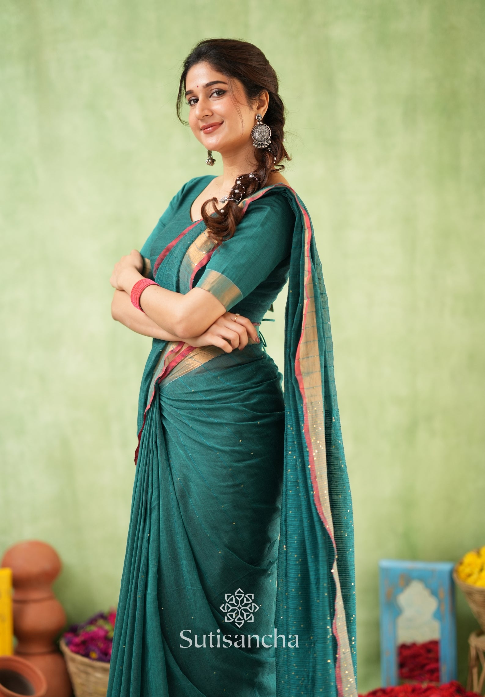 Sitaara Mul: Handwoven Sequin Elegance