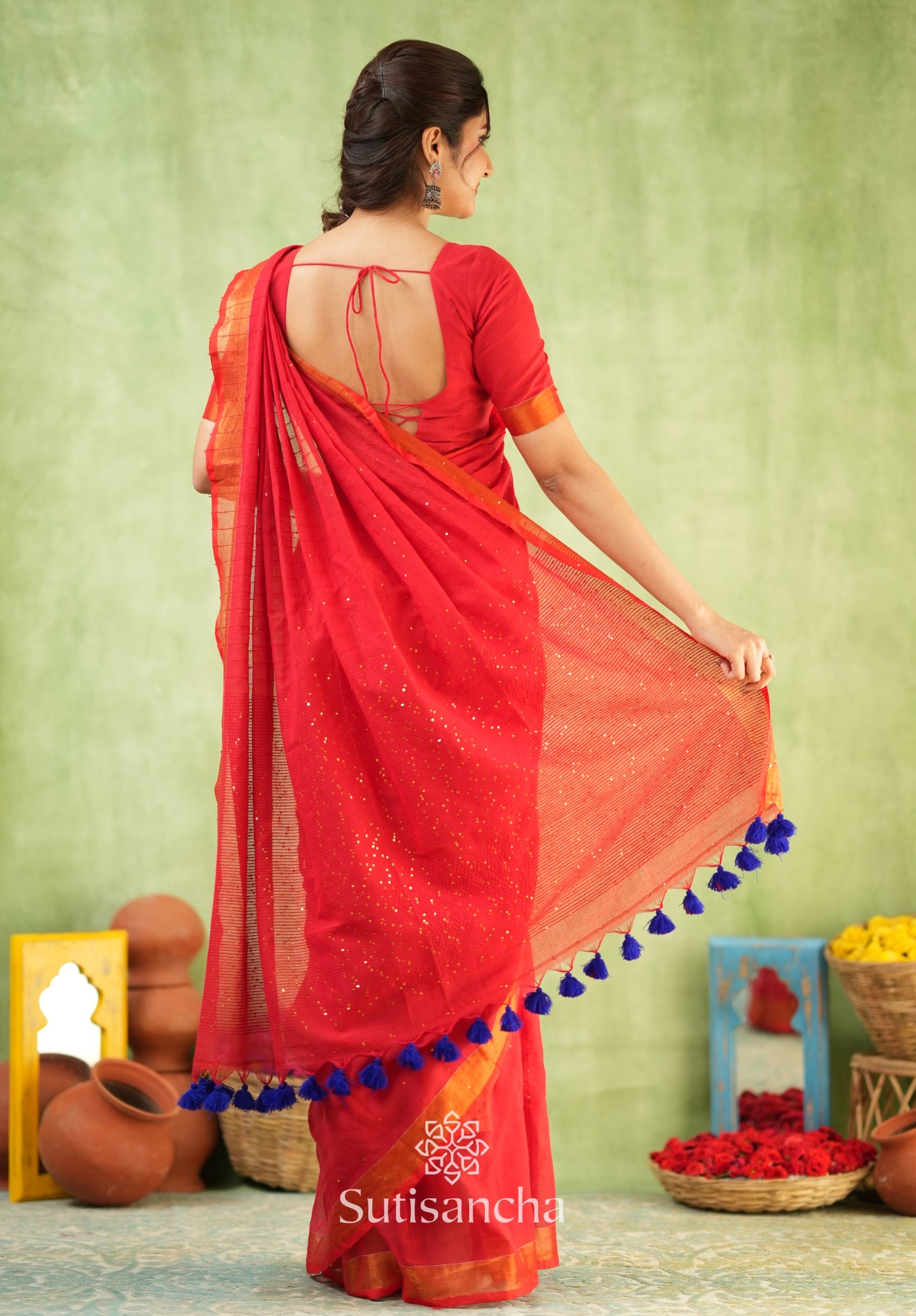 Sitaara Mul: Handwoven Sequin Elegance