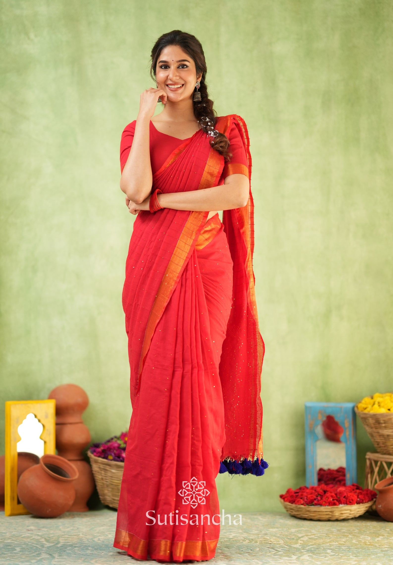 Sitaara Mul: Handwoven Sequin Elegance