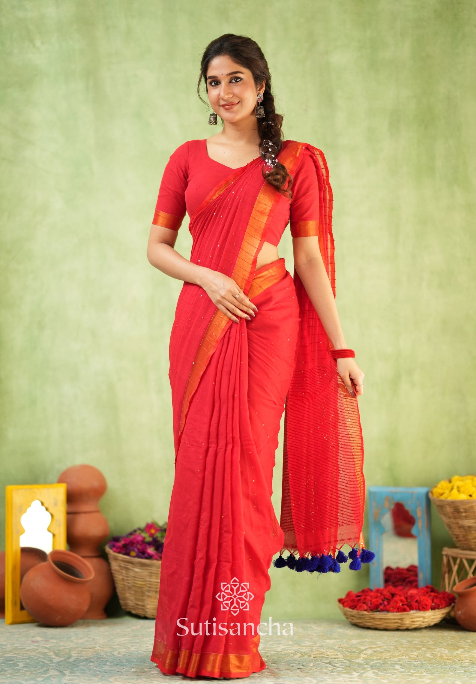 Sitaara Mul: Handwoven Sequin Elegance