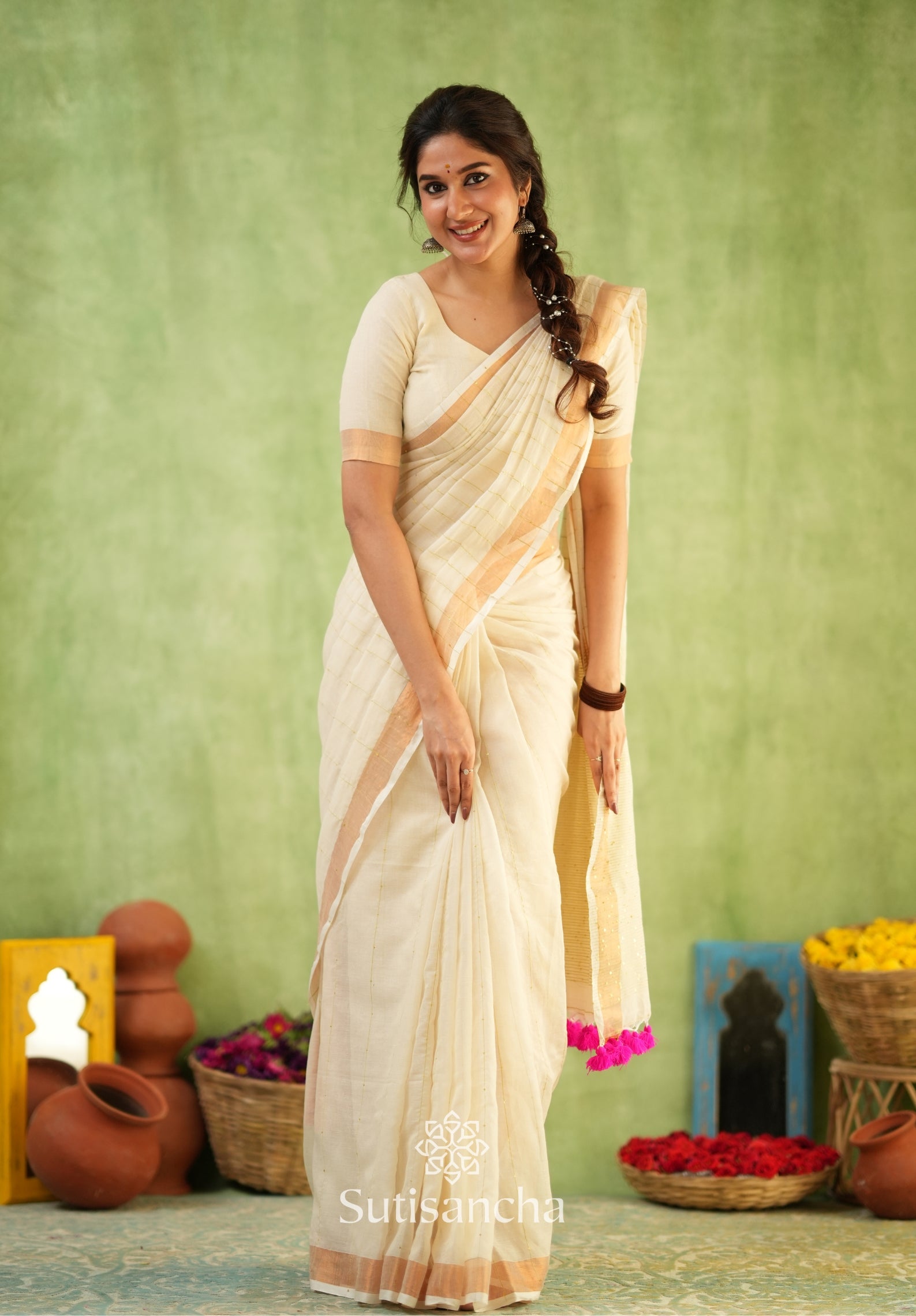 Sitaara Mul: Handwoven Sequin Elegance