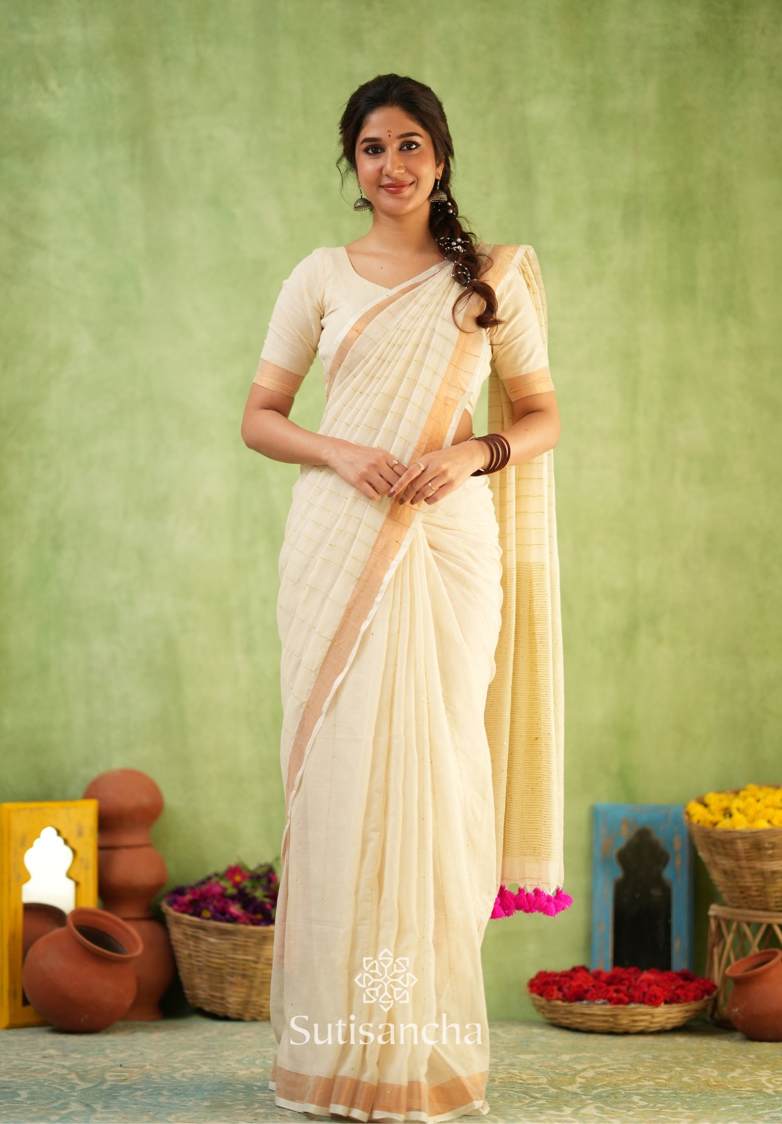 Sitaara Mul: Handwoven Sequin Elegance