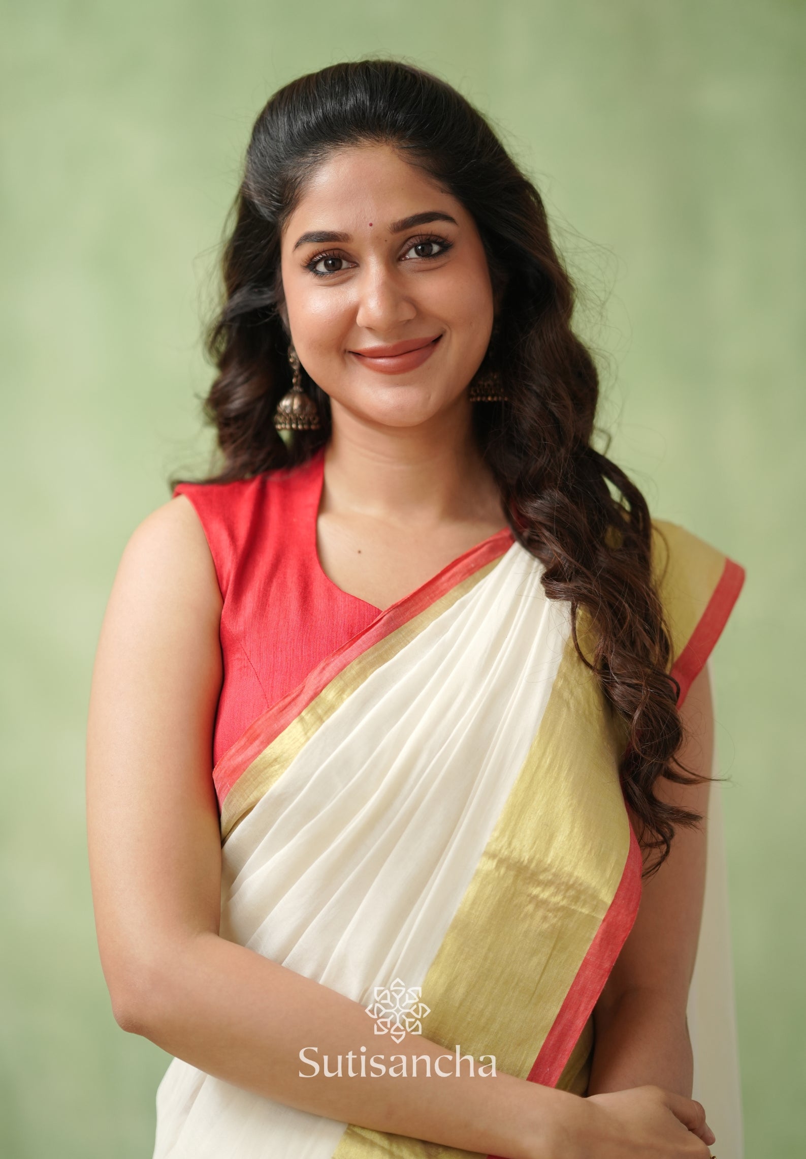 Golden Edge Classic Mul Saree