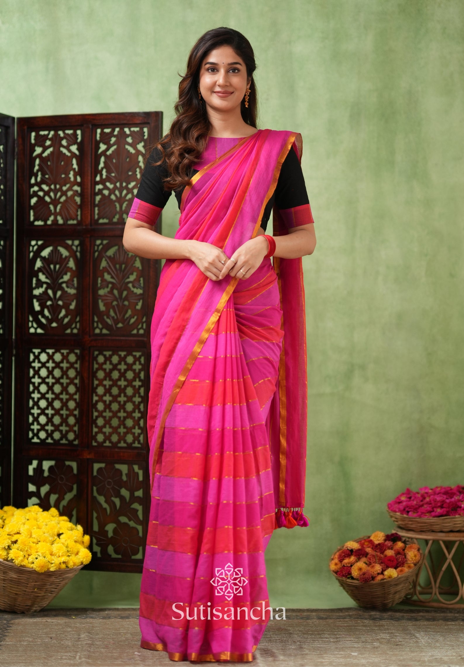 Threads of Joy – Multicolor Mul Cotton Magic