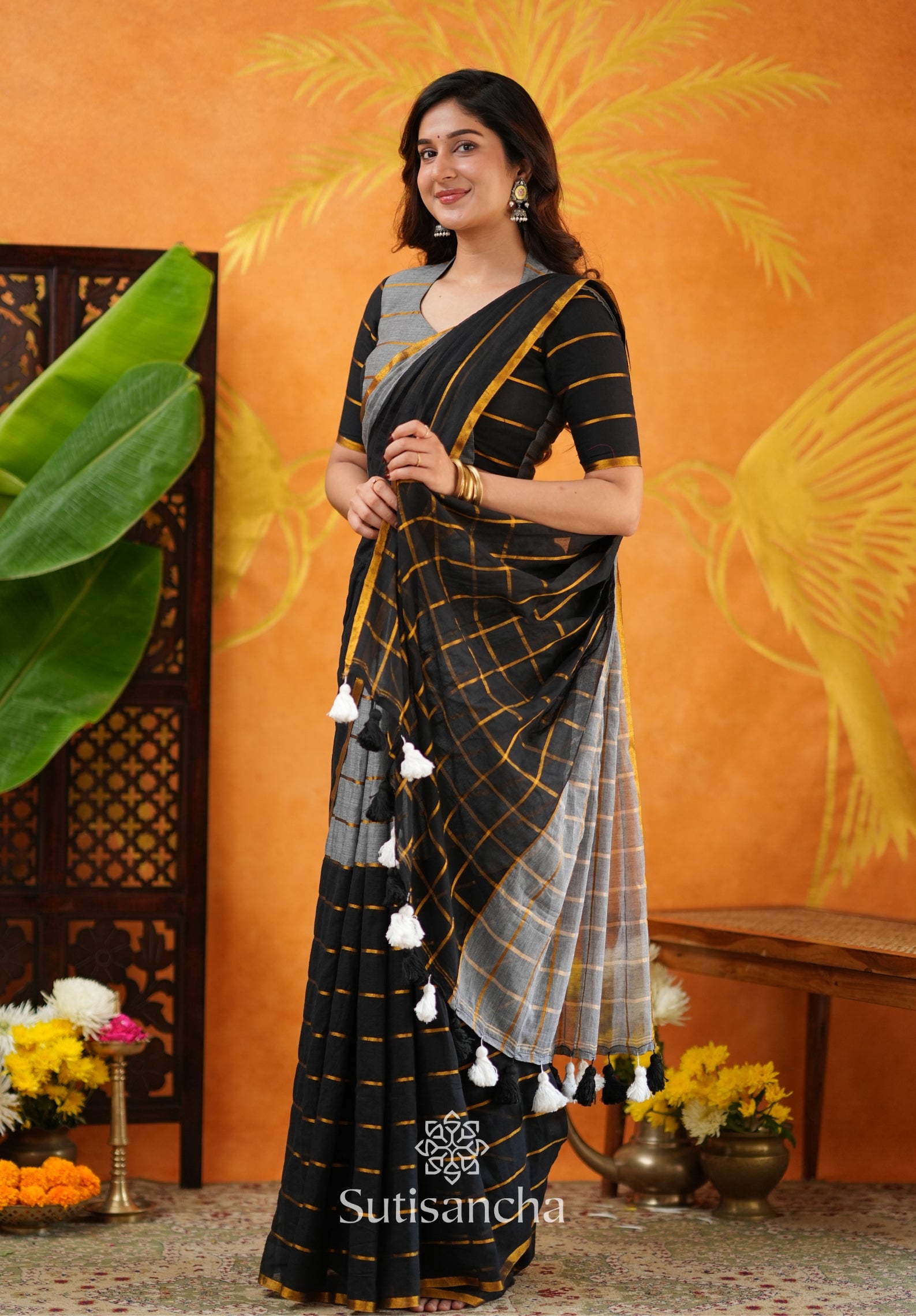 Urban Ethnic Mul Cotton Saree