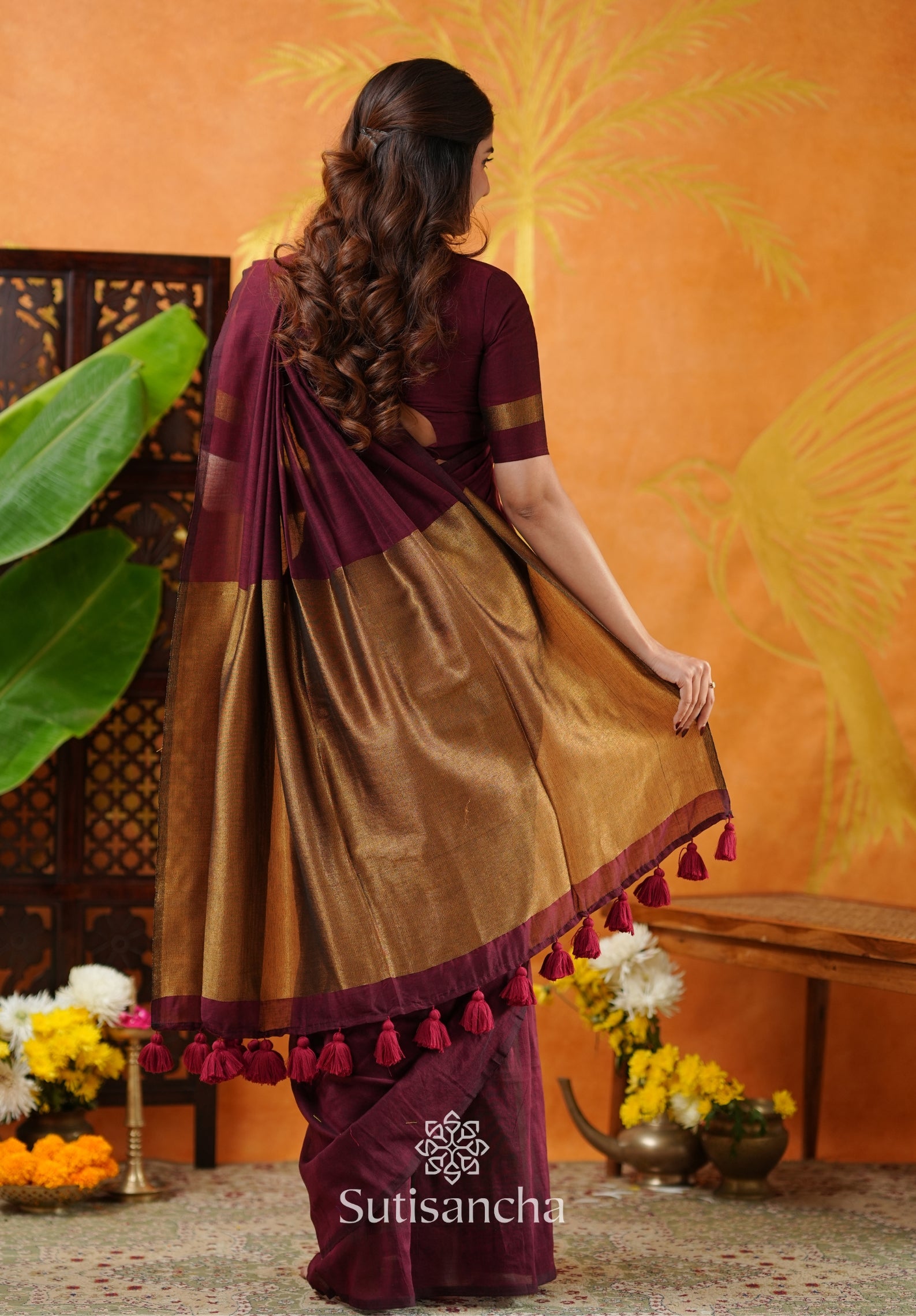 Tradition Touch Khadi Cotton Saree