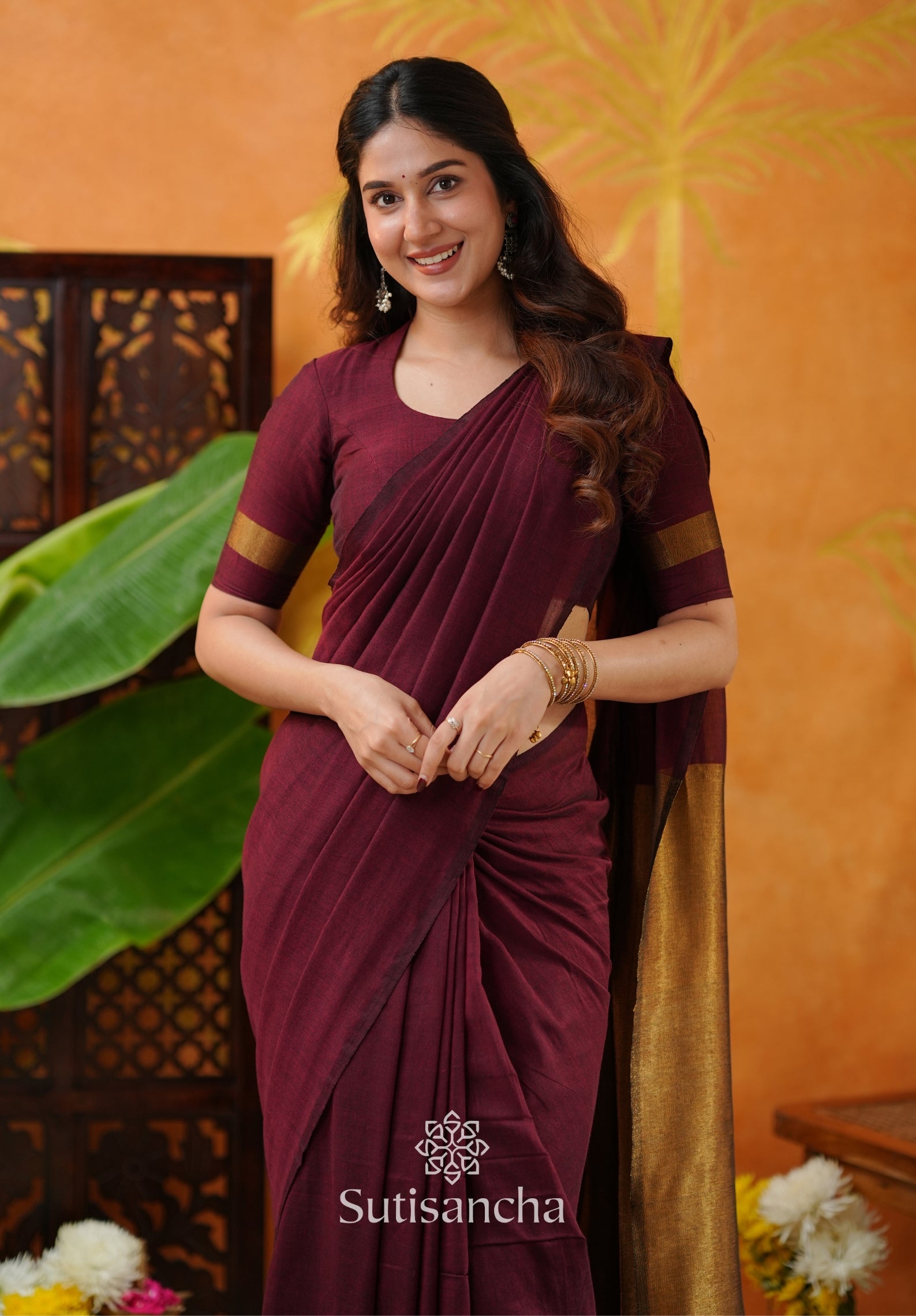 Tradition Touch Khadi Cotton Saree