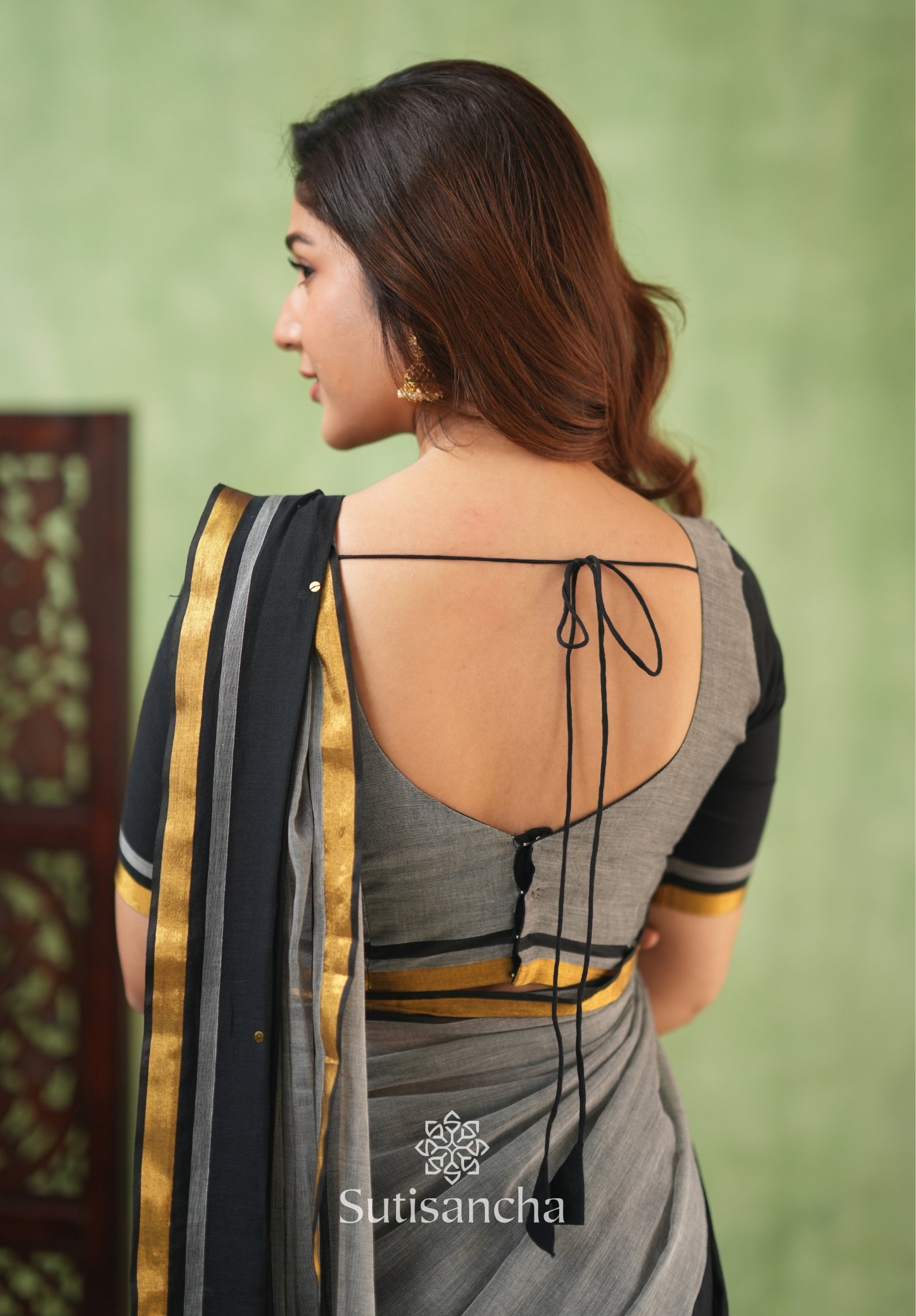 Regal Border Mul Cotton Saree