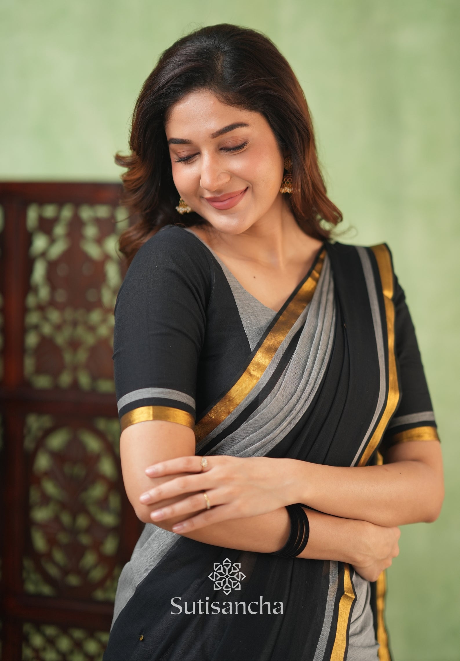 Regal Border Mul Cotton Saree