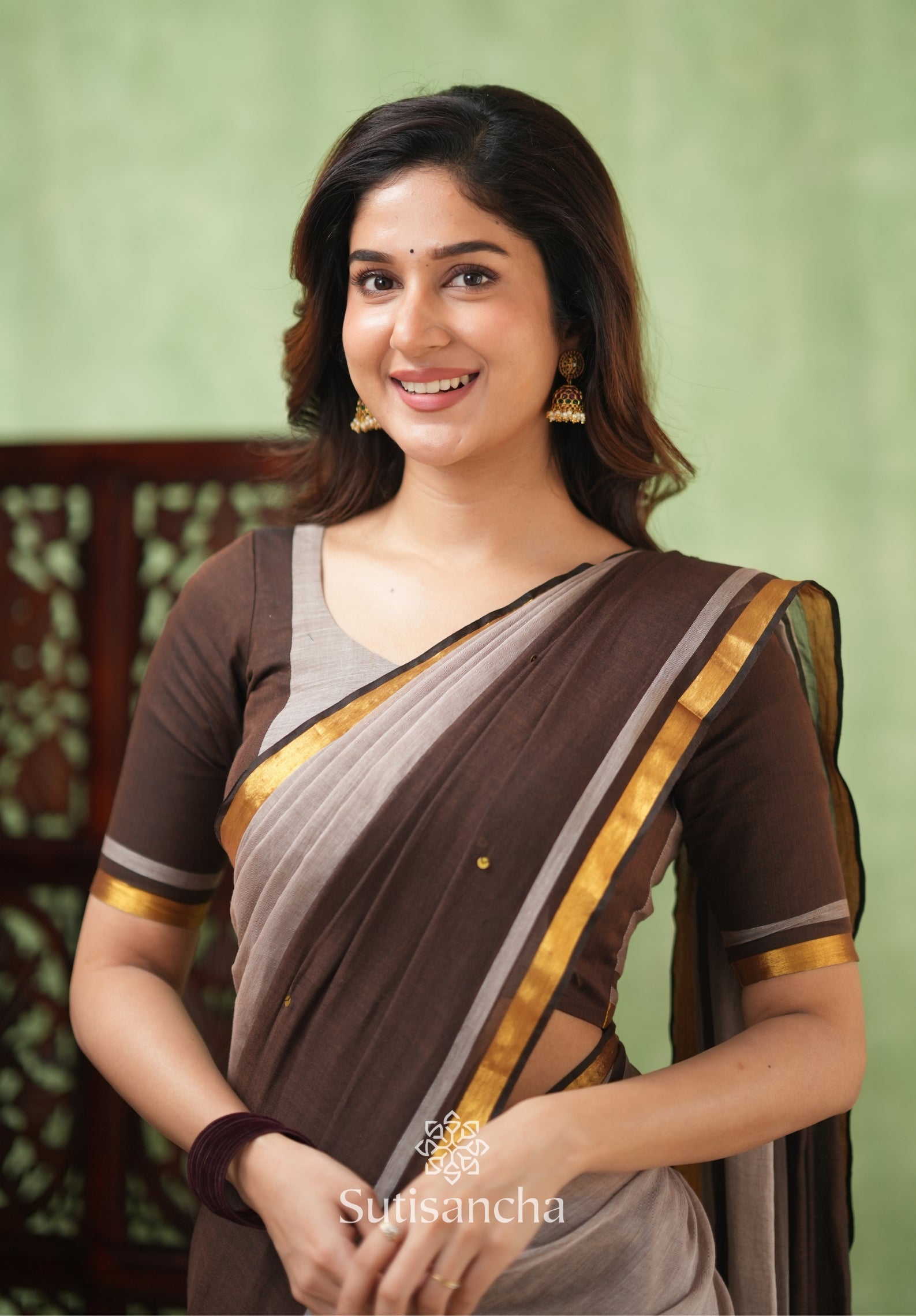 Regal Border Mul Cotton Saree
