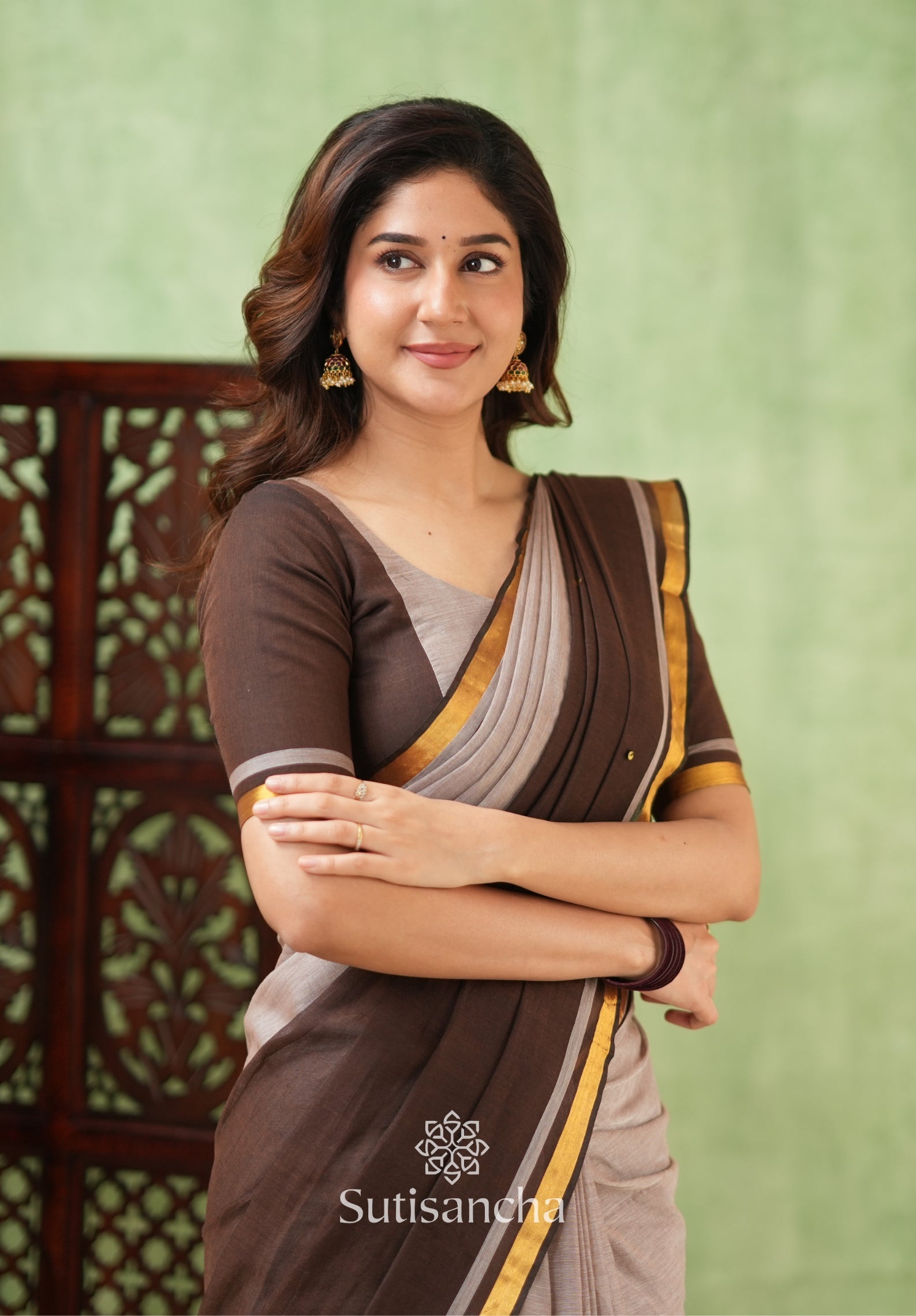 Regal Border Mul Cotton Saree