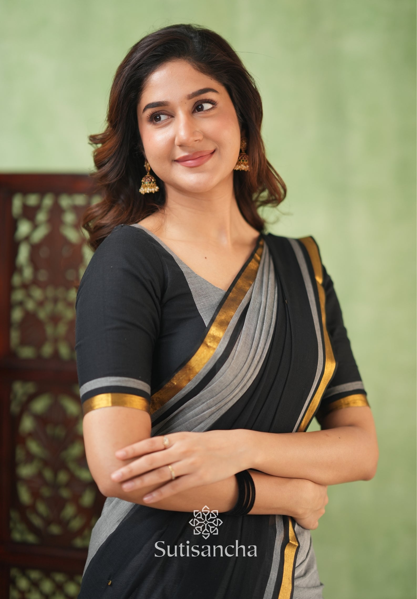 Regal Border Mul Cotton Saree