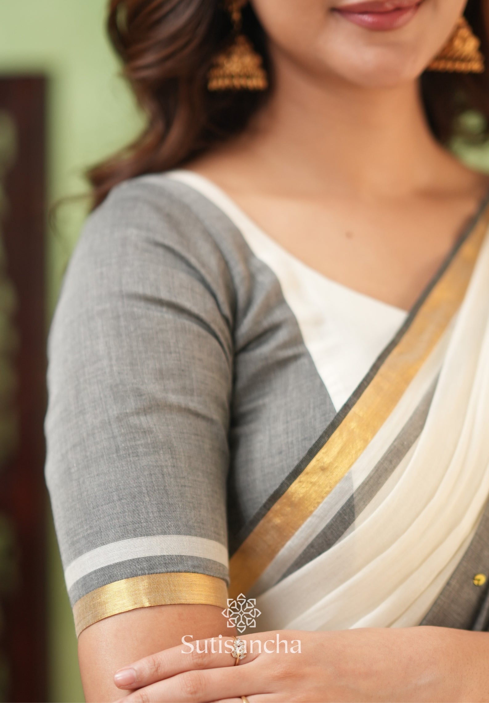 Regal Border Mul Cotton Saree