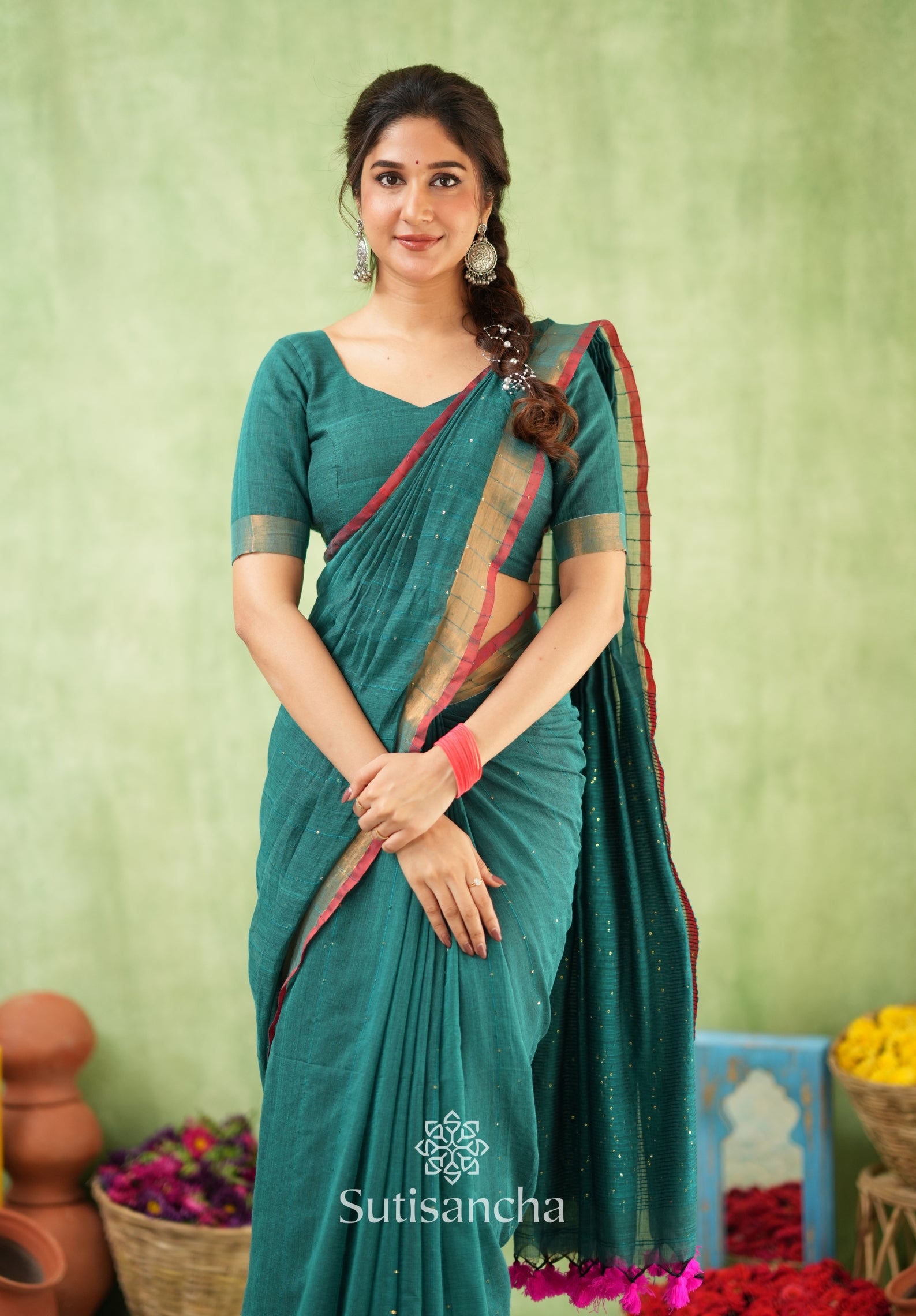 Sitaara Mul: Handwoven Sequin Elegance