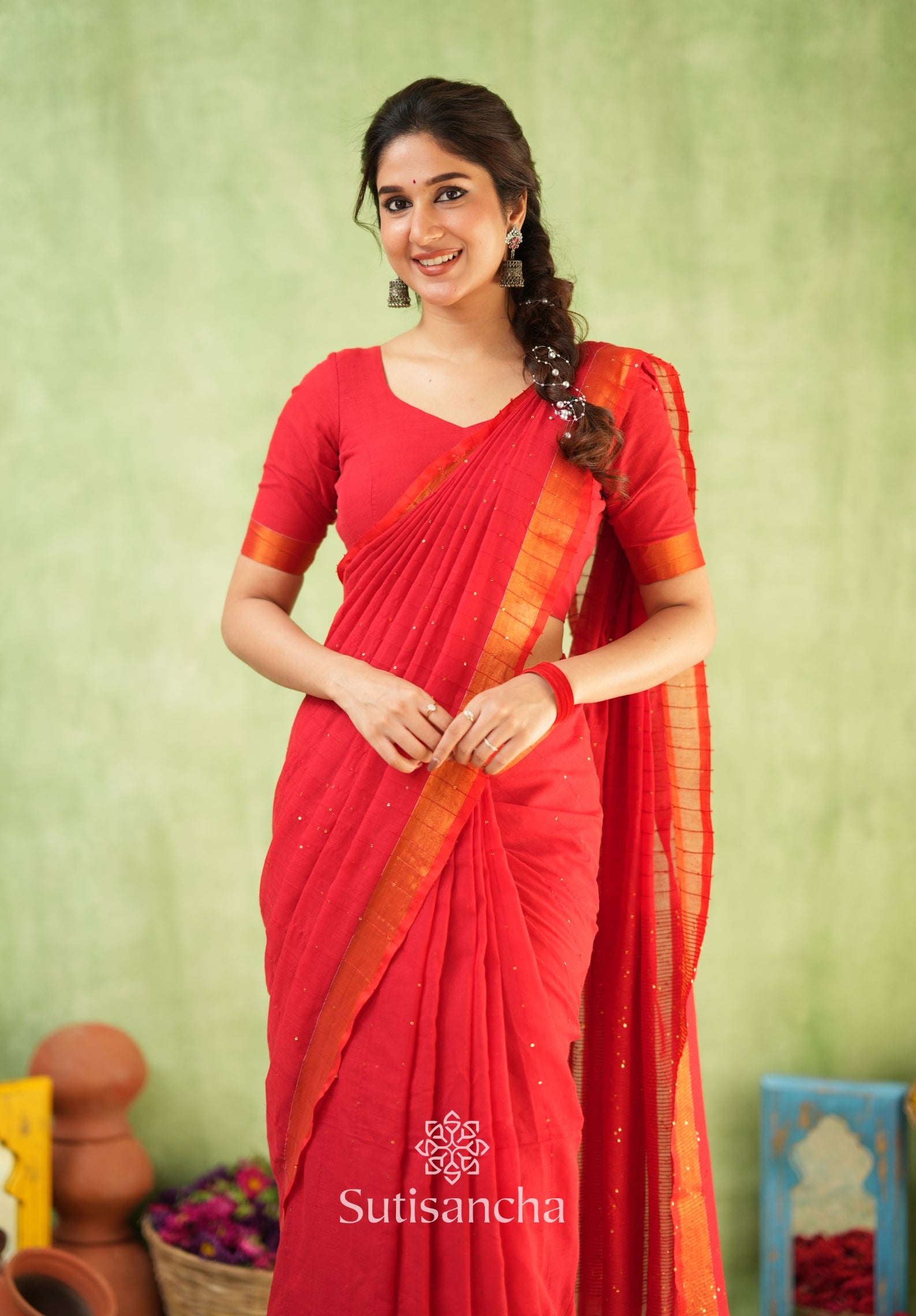 Sitaara Mul: Handwoven Sequin Elegance