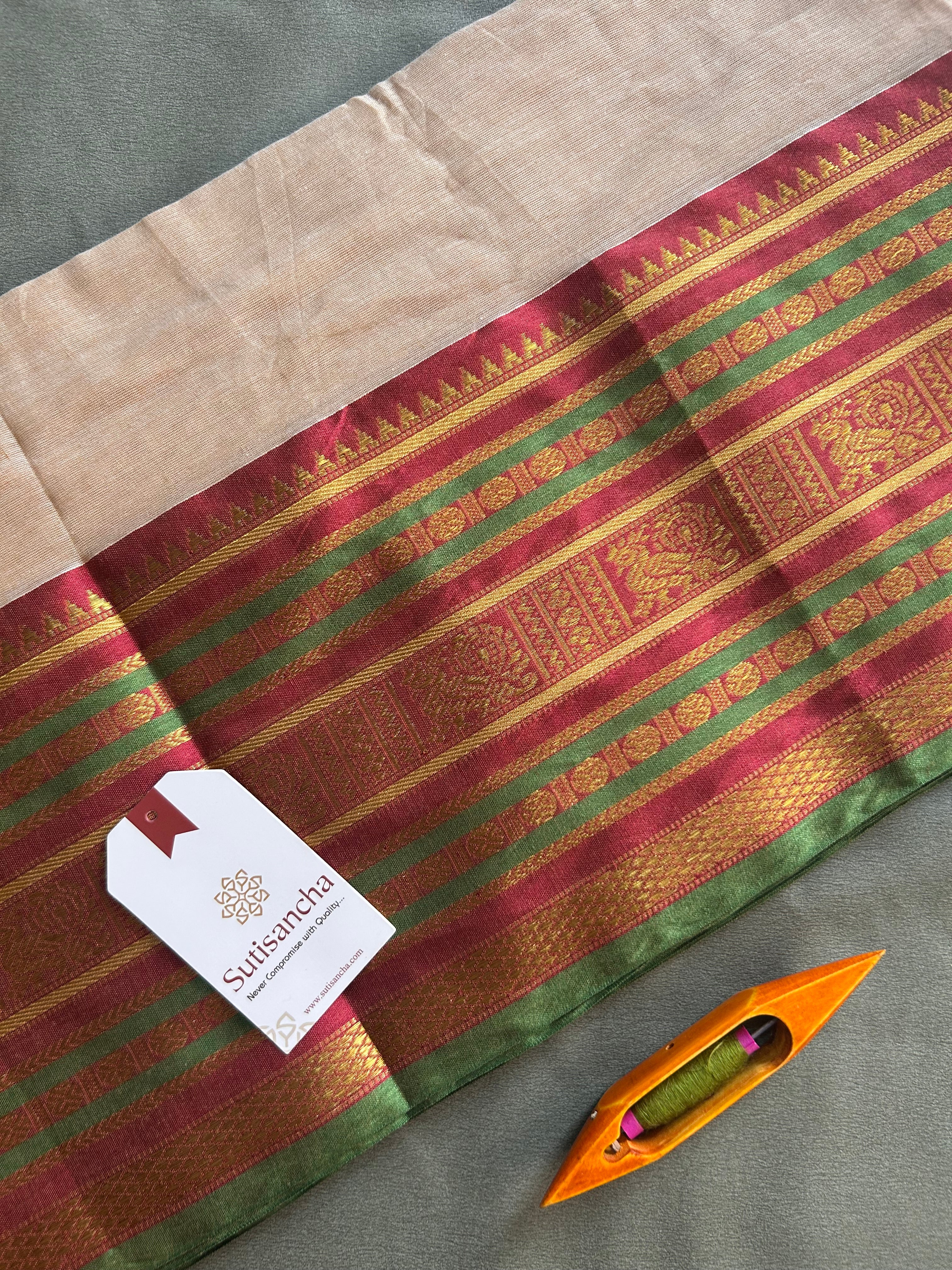 Festive Pure Mul Cotton Zari Border Saree