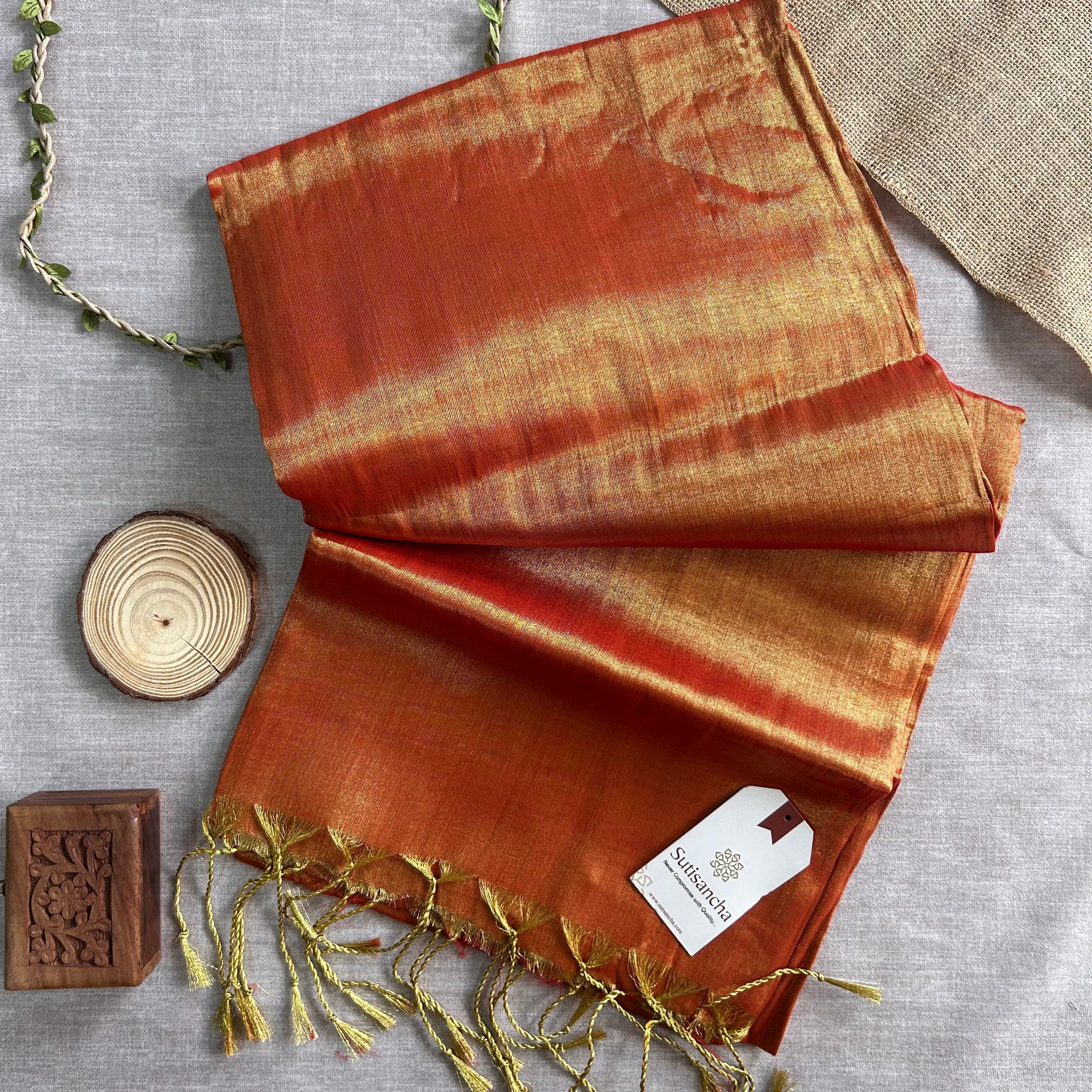Sutisancha Handloom Tissue Saree