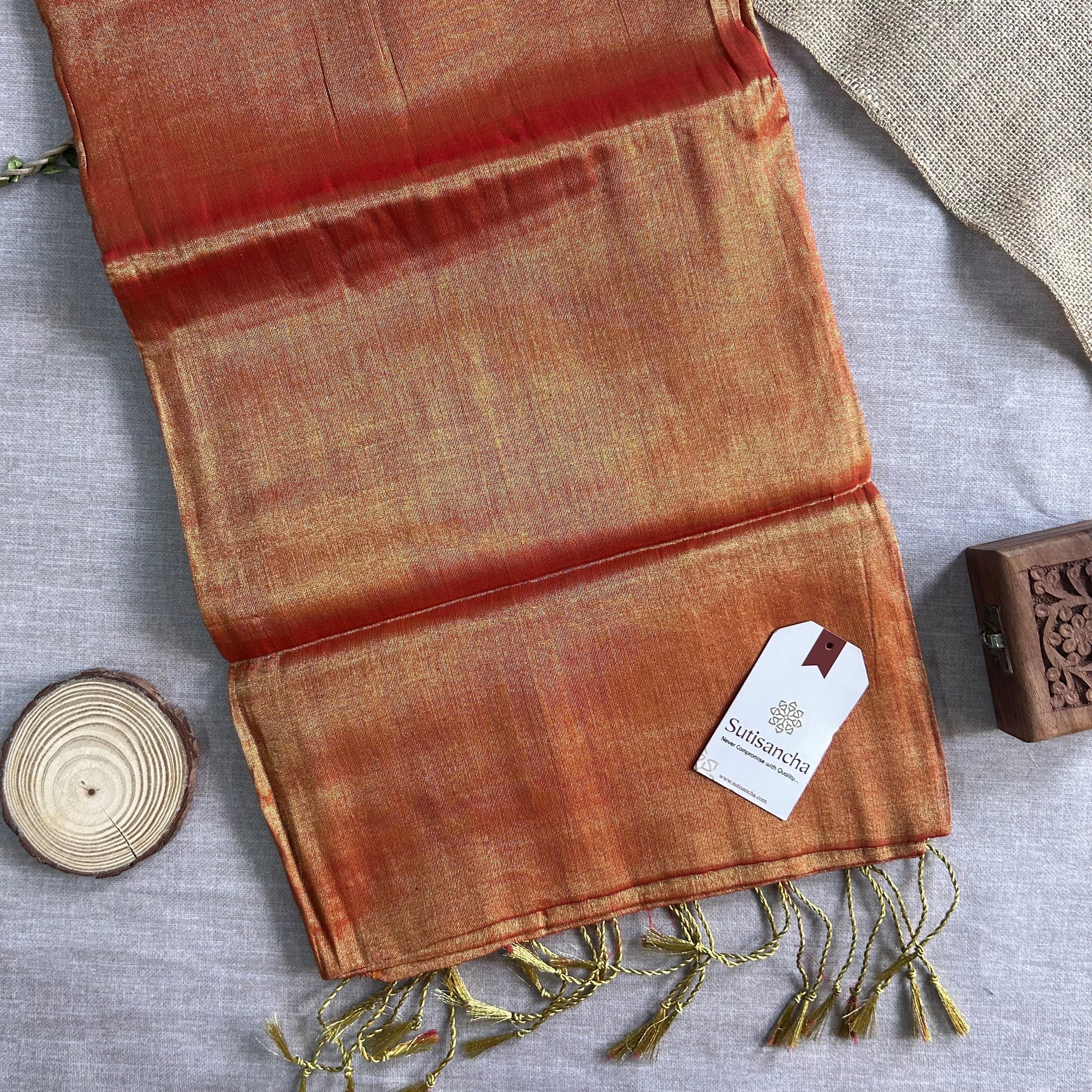 Sutisancha Handloom Tissue Saree
