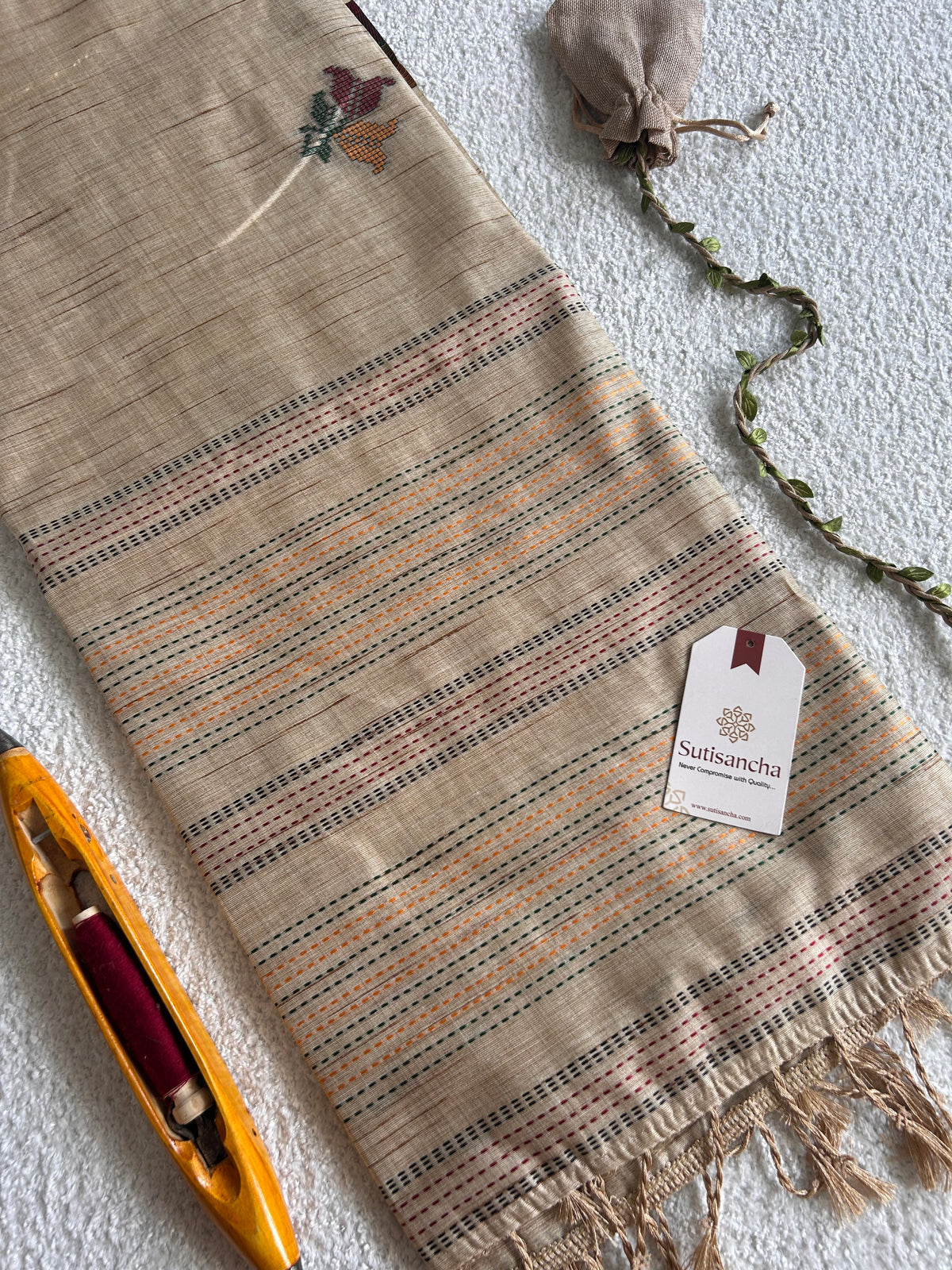 Kaira Cotton Saree Linear Weave Classic