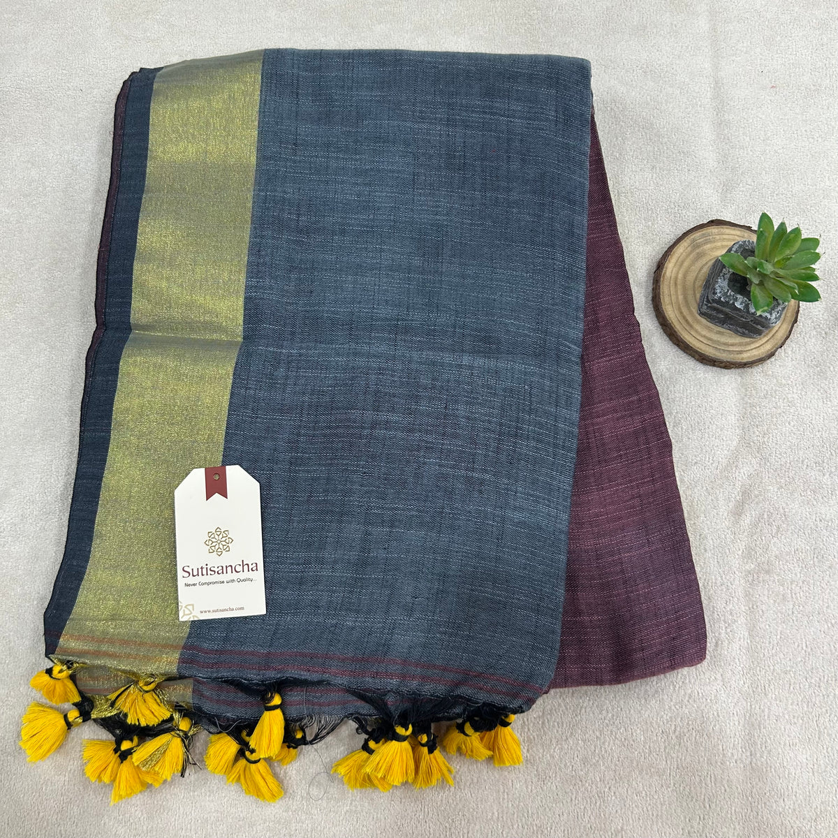 Pure Cotton Saree with Running Blouse | Clearance Sale