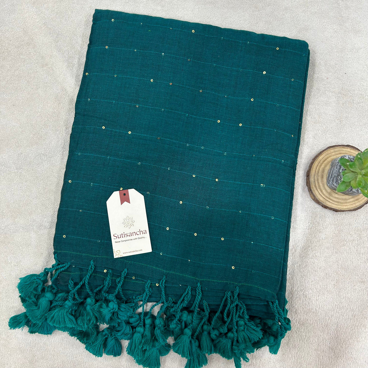 Pure Cotton Saree with Running Blouse | Clearance Sale