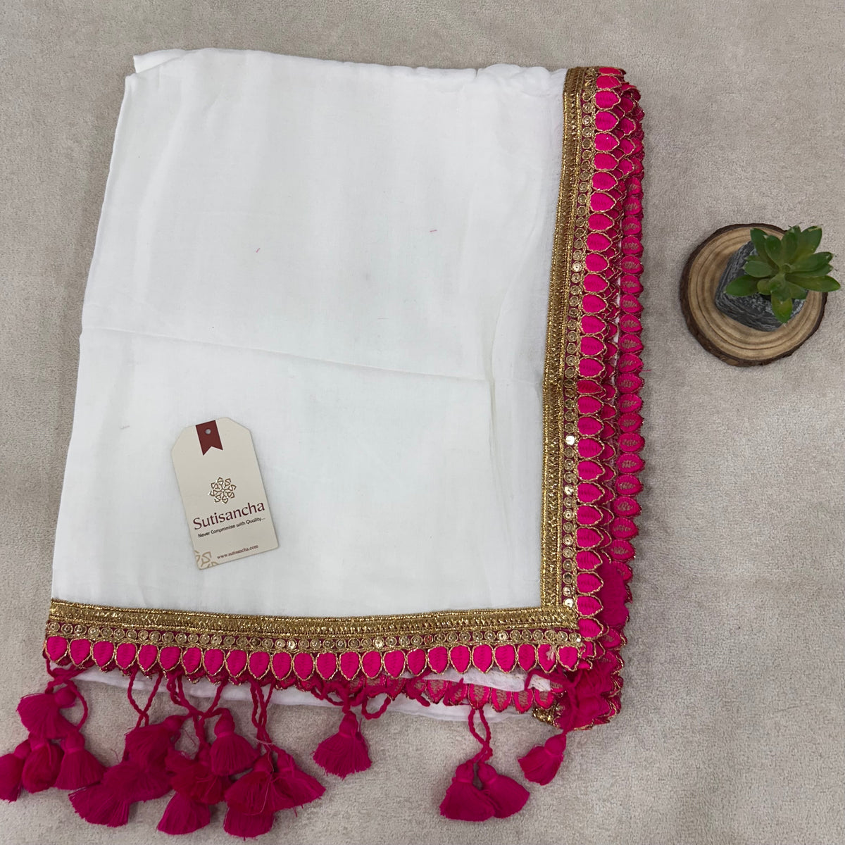 Pure Cotton Saree with Running Blouse | Clearance Sale