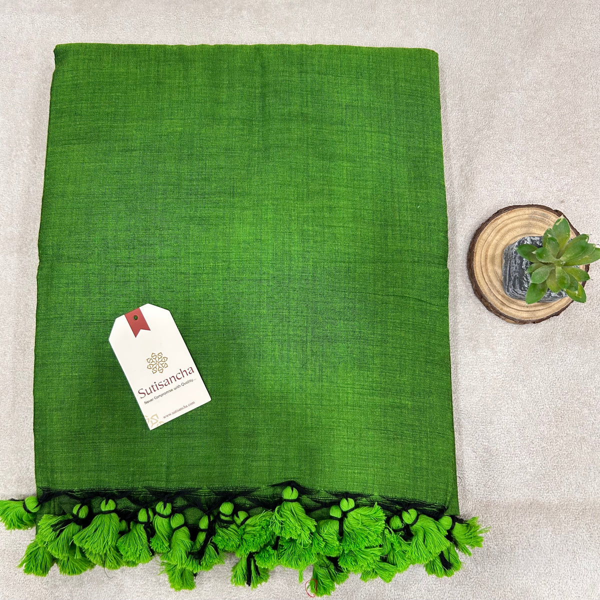 Pure Cotton Saree with Running Blouse | Clearance Sale