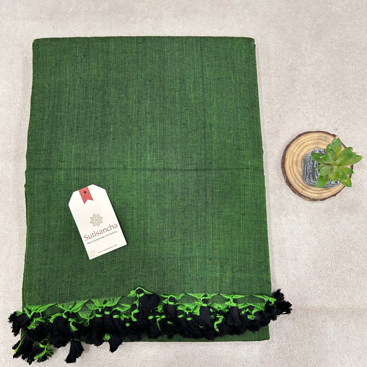 Pure Cotton Saree with Running Blouse | Clearance Sale
