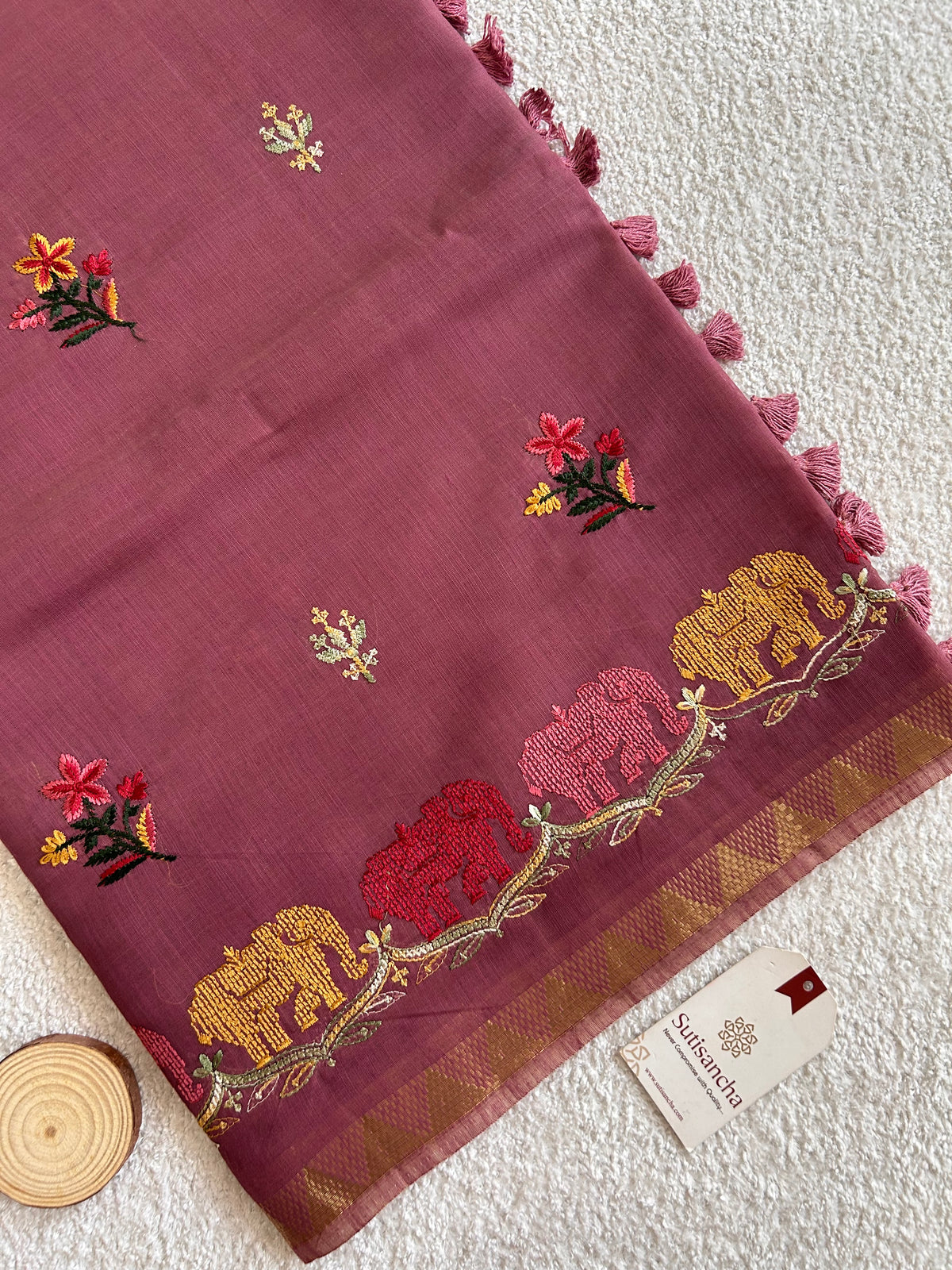 Traditional Decorative Border Classic Cotton Saree