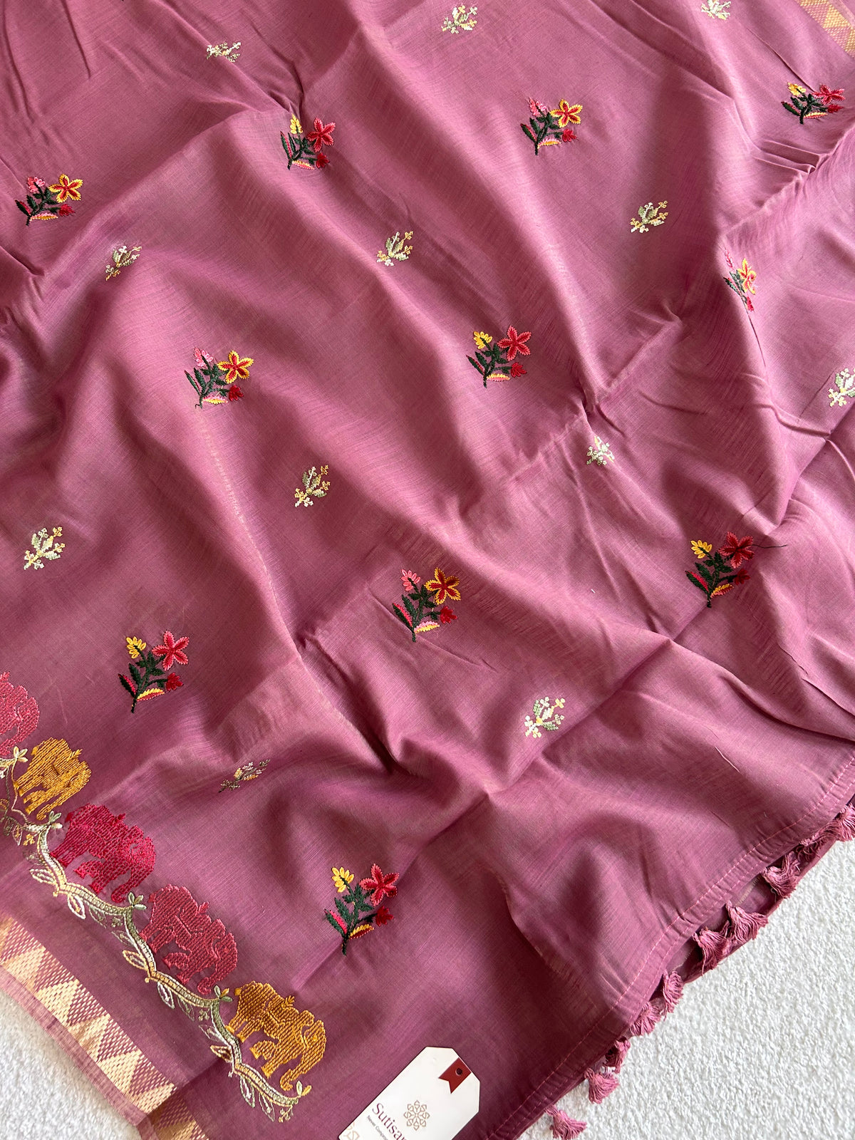 Traditional Decorative Border Classic Cotton Saree