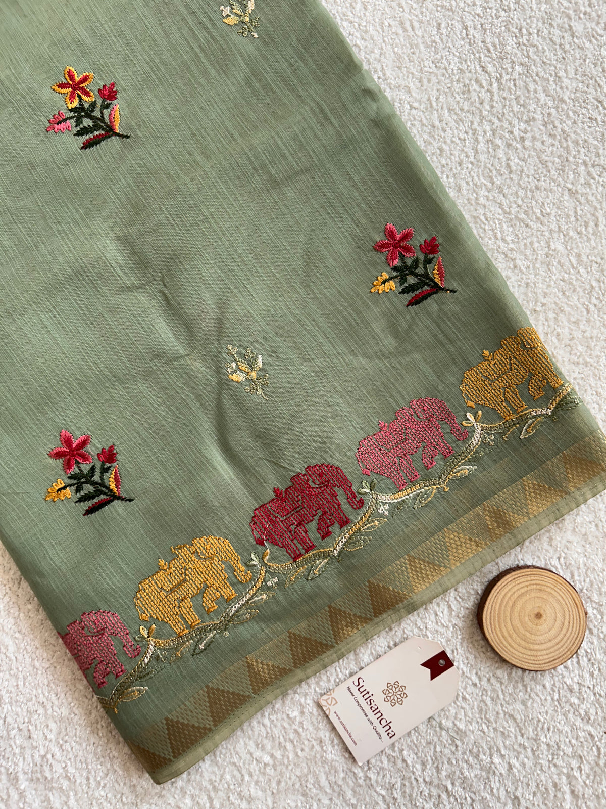 Traditional Decorative Border Classic Cotton Saree