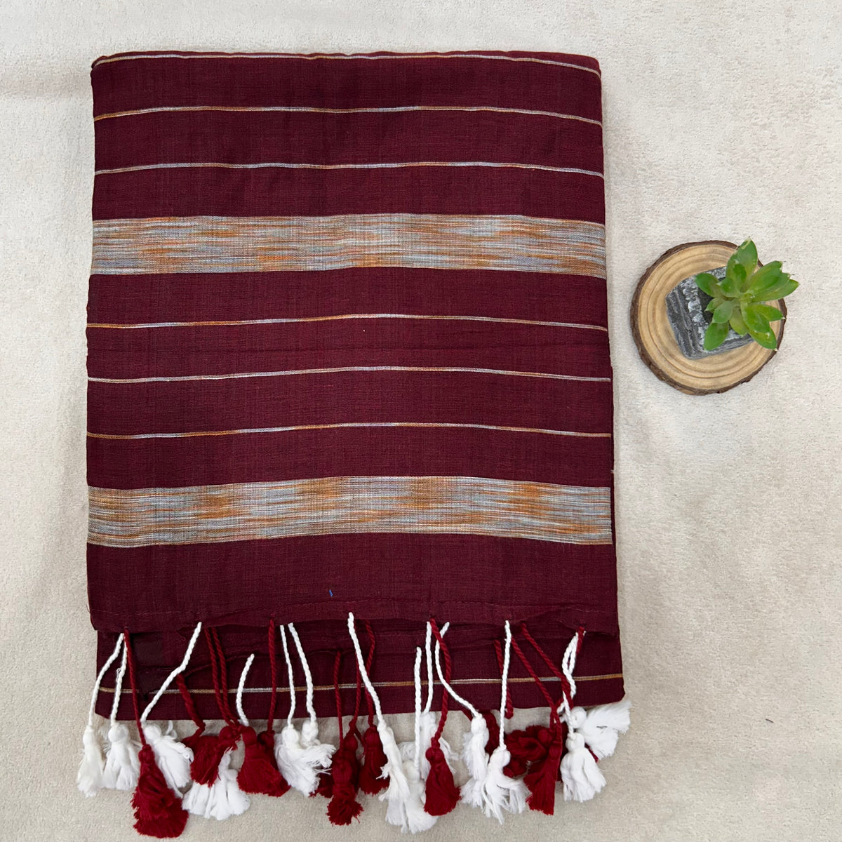 Pure Cotton Saree with Running Blouse | Clearance Sale