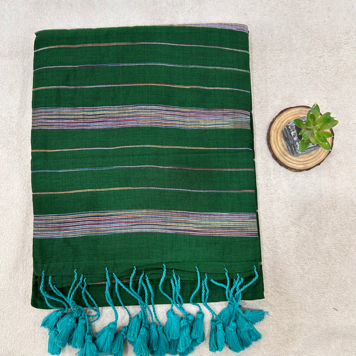 Pure Cotton Saree with Running Blouse | Clearance Sale