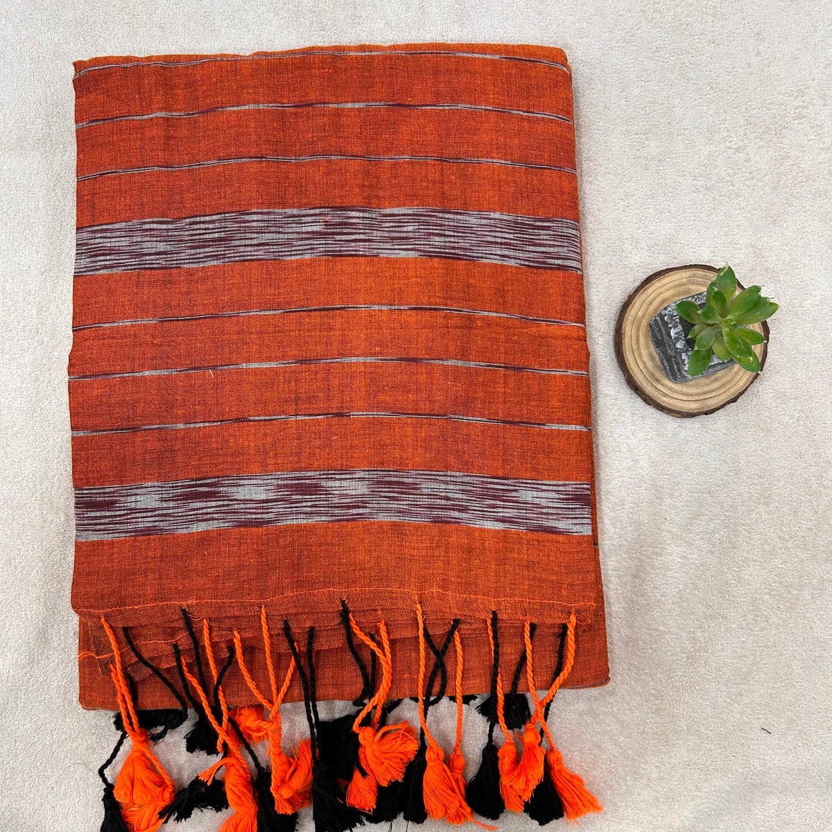 Pure Cotton Saree with Running Blouse | Clearance Sale