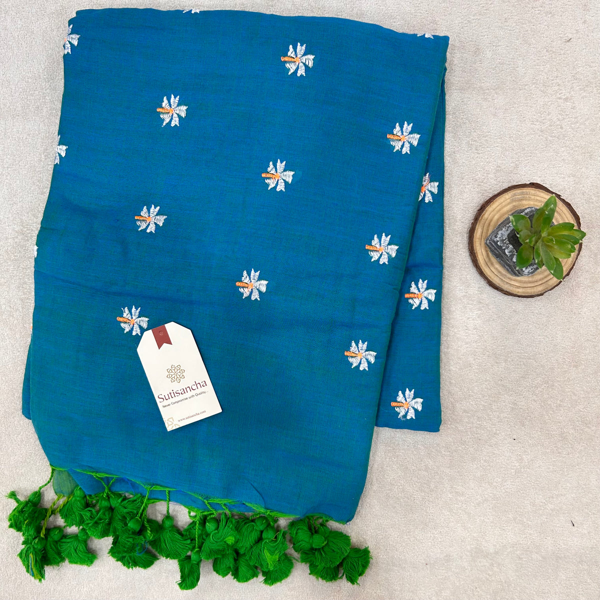 Pure Cotton Saree with Running Blouse | Clearance Sale
