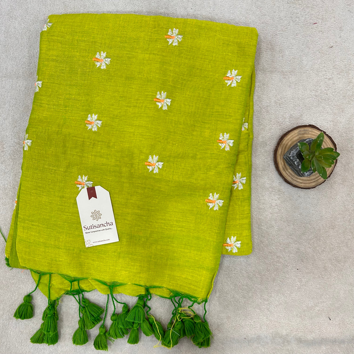 Pure Cotton Saree with Running Blouse | Clearance Sale