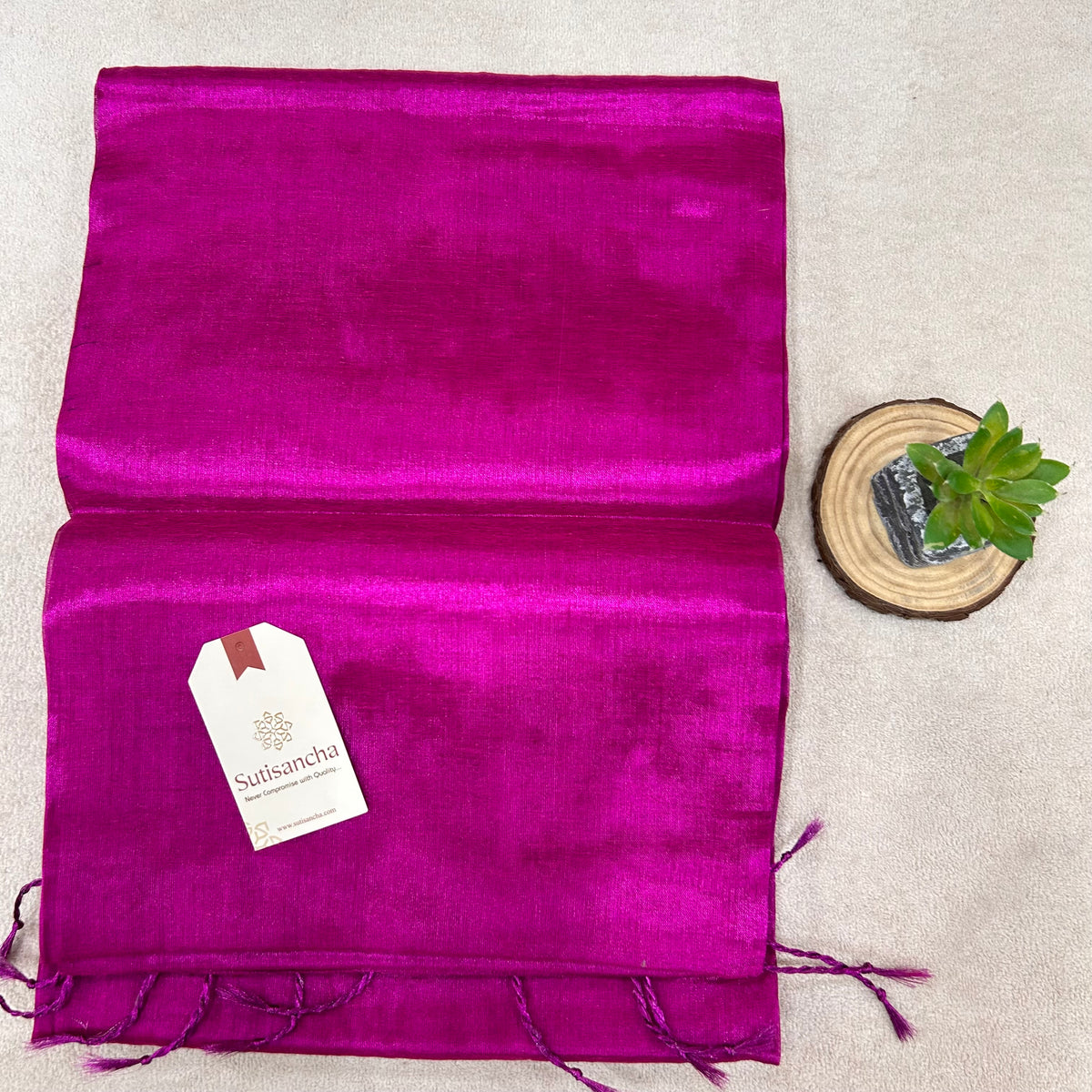 Pure Tissue Saree with Running Blouse | Clearance Sale