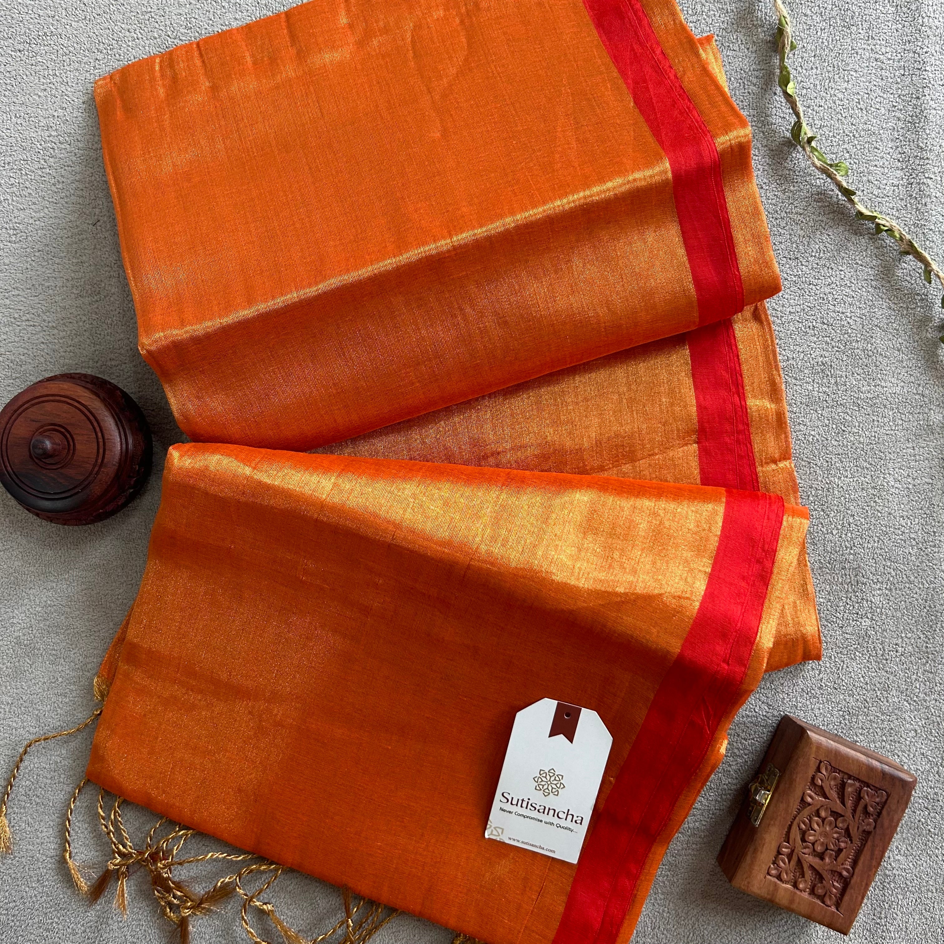 Sutisancha Handloom Tissue Saree