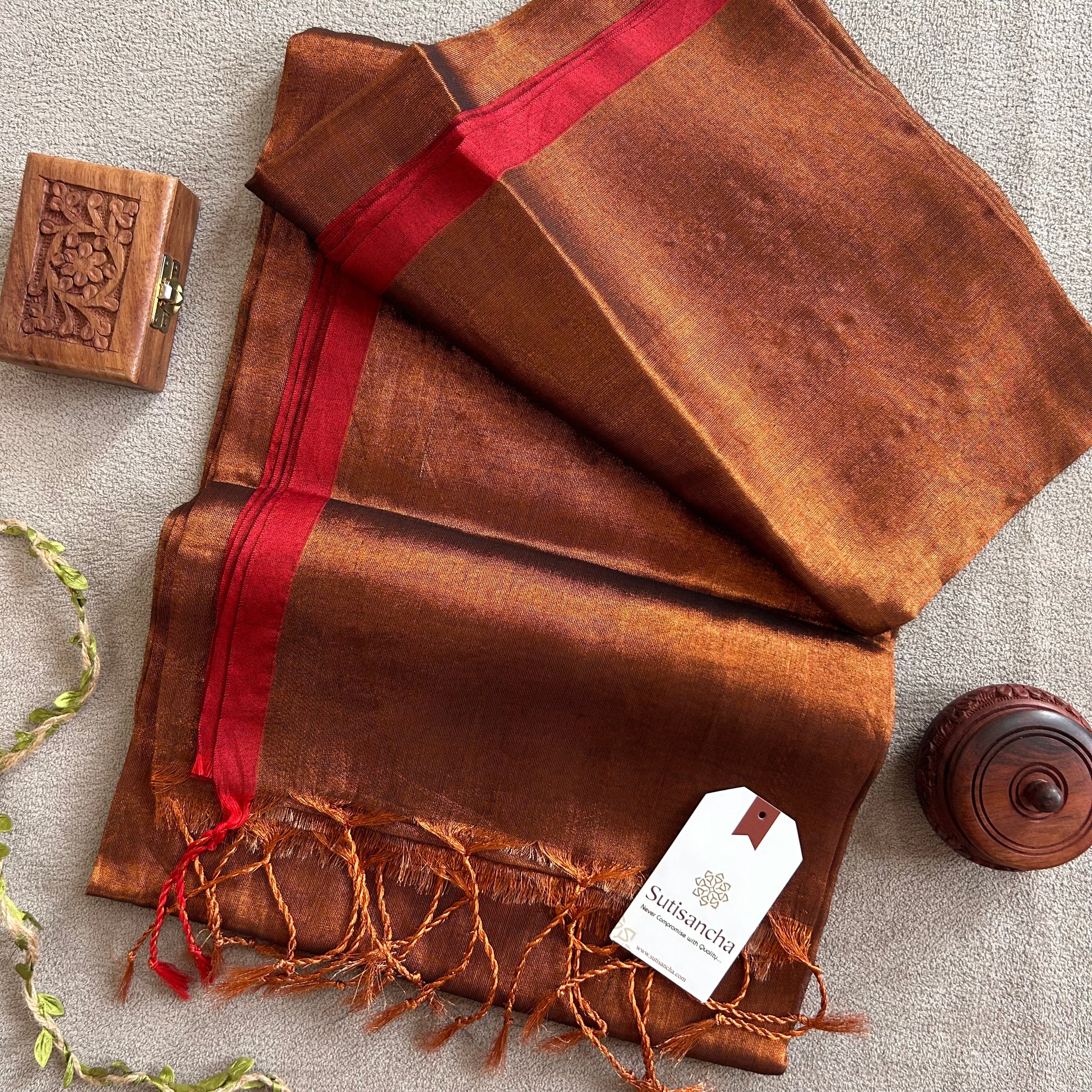 Sutisancha Handloom Tissue Saree